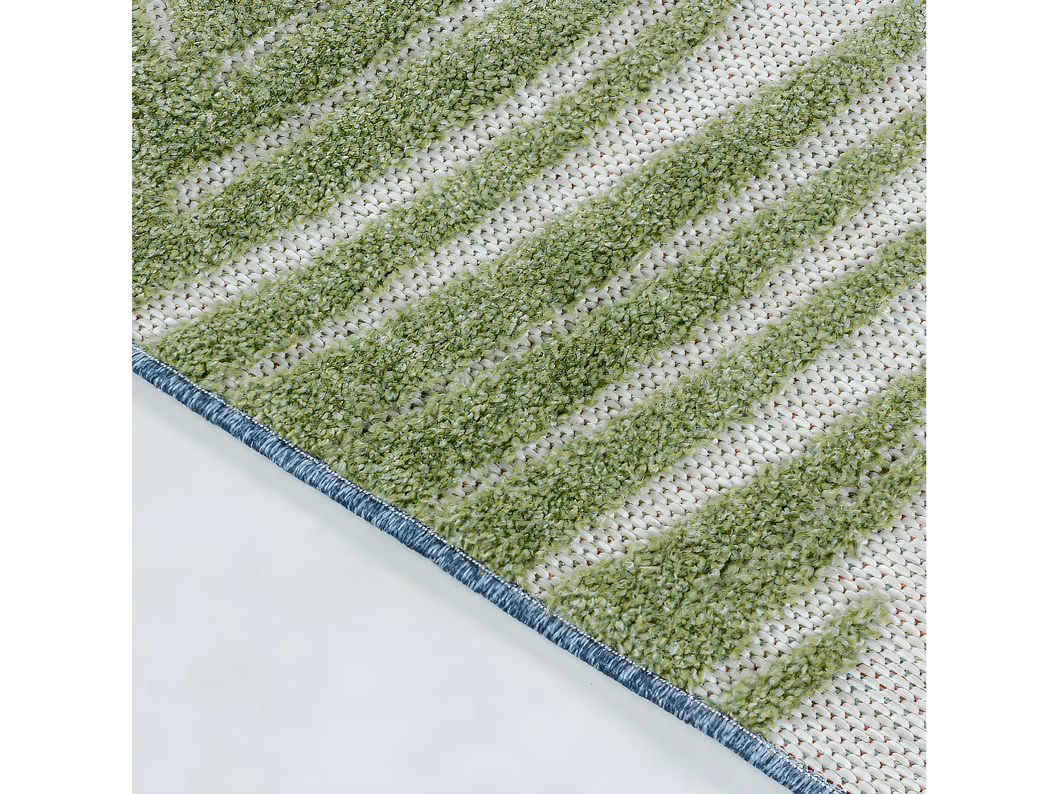 Tapis d'extérieur à relief "Kentia" Vert 120 x 170 cm