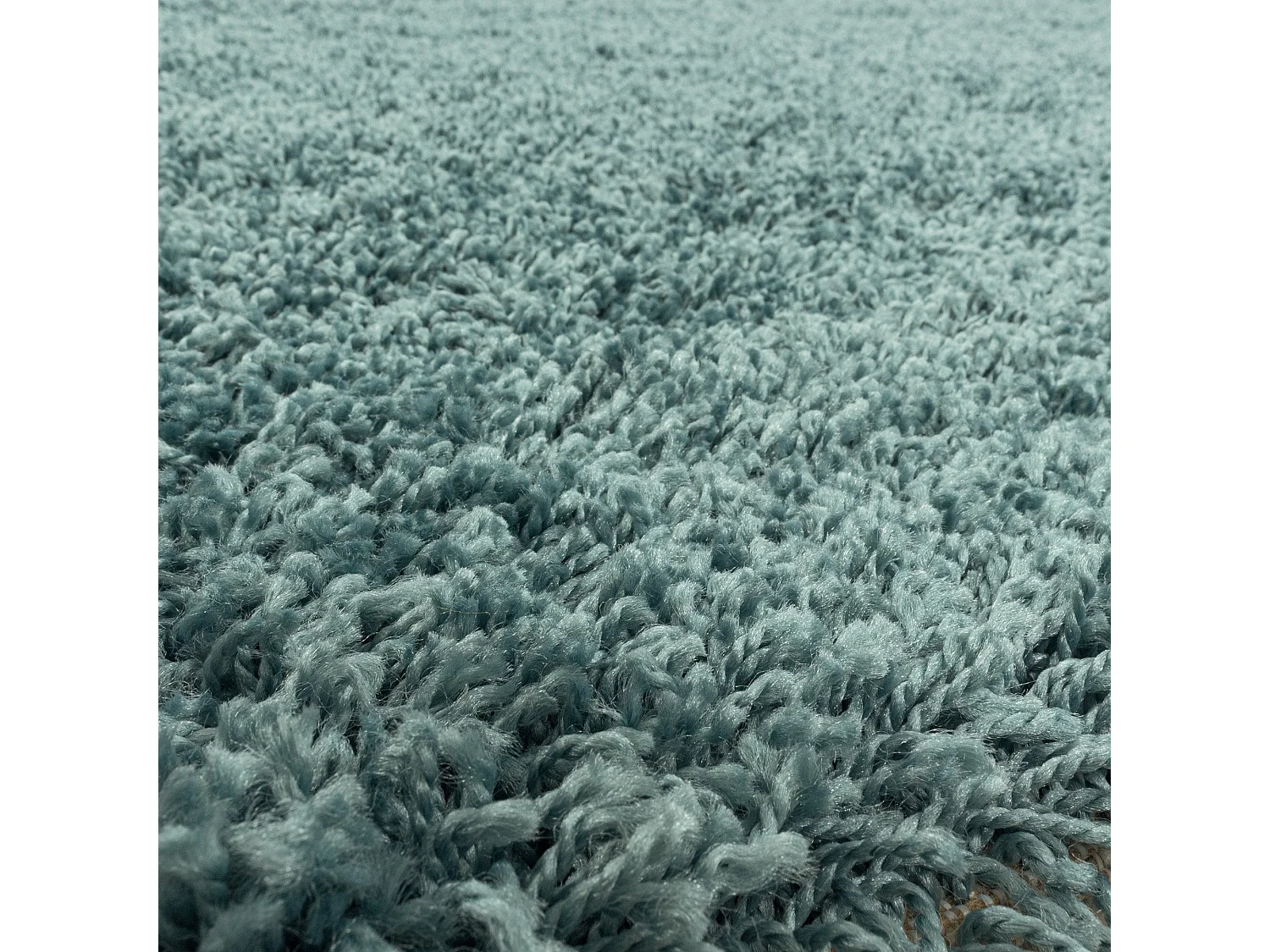 DOUX - Tapis à poils longs doux - Bleu 140 x 200 cm