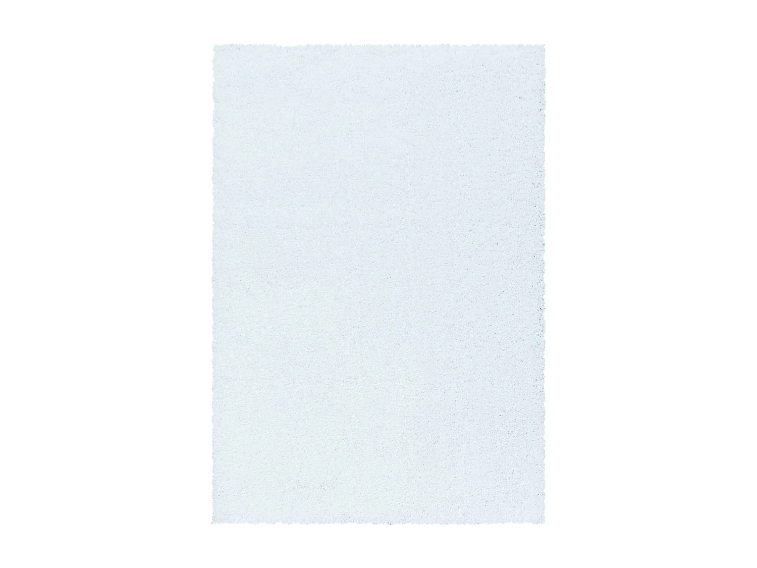 DOUX - Tapis à poils longs doux - Blanc 140 x 200 cm