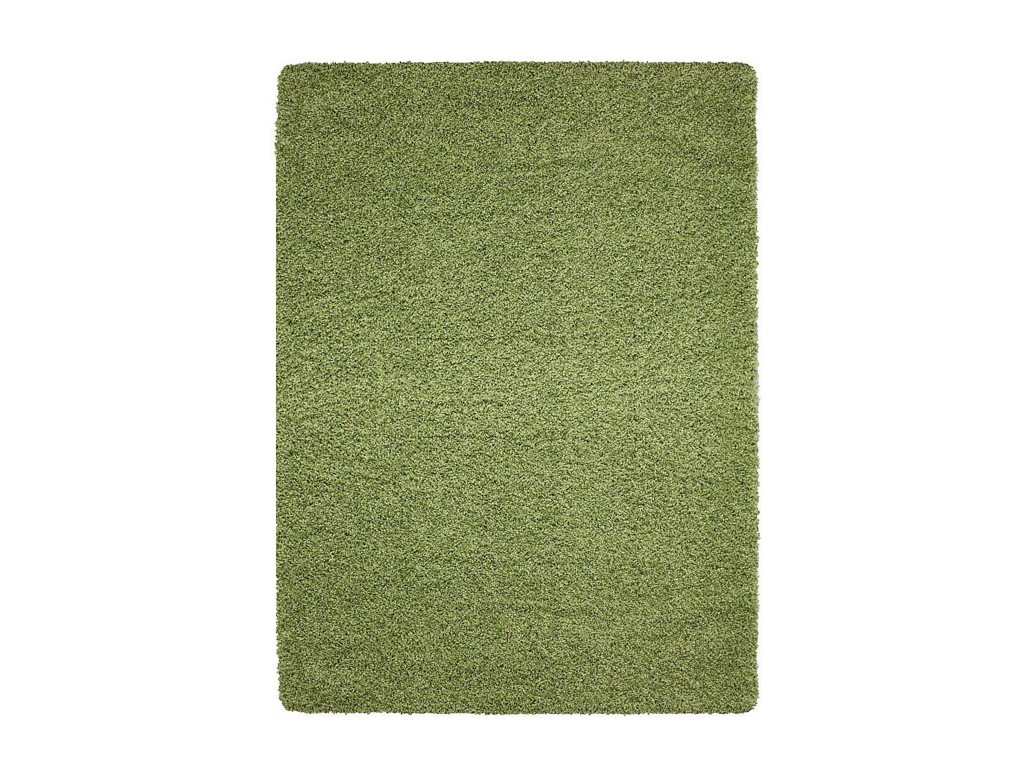 SHAGGY - Tapis Uni à poils longs - Vert 160 x 230 cm