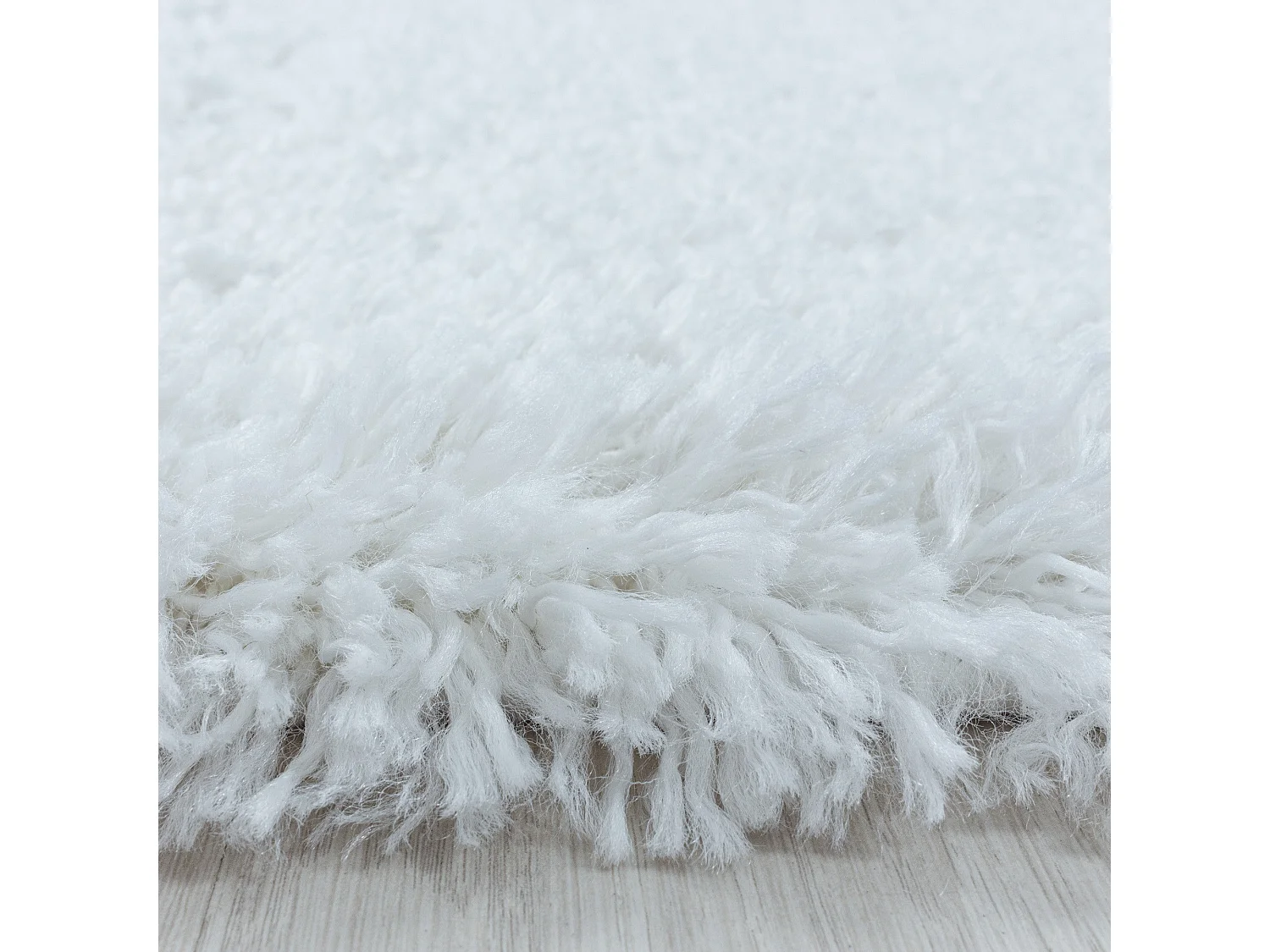 MOELLEUX - Tapis cosy à poils longs - Blanc 140 x 200 cm
