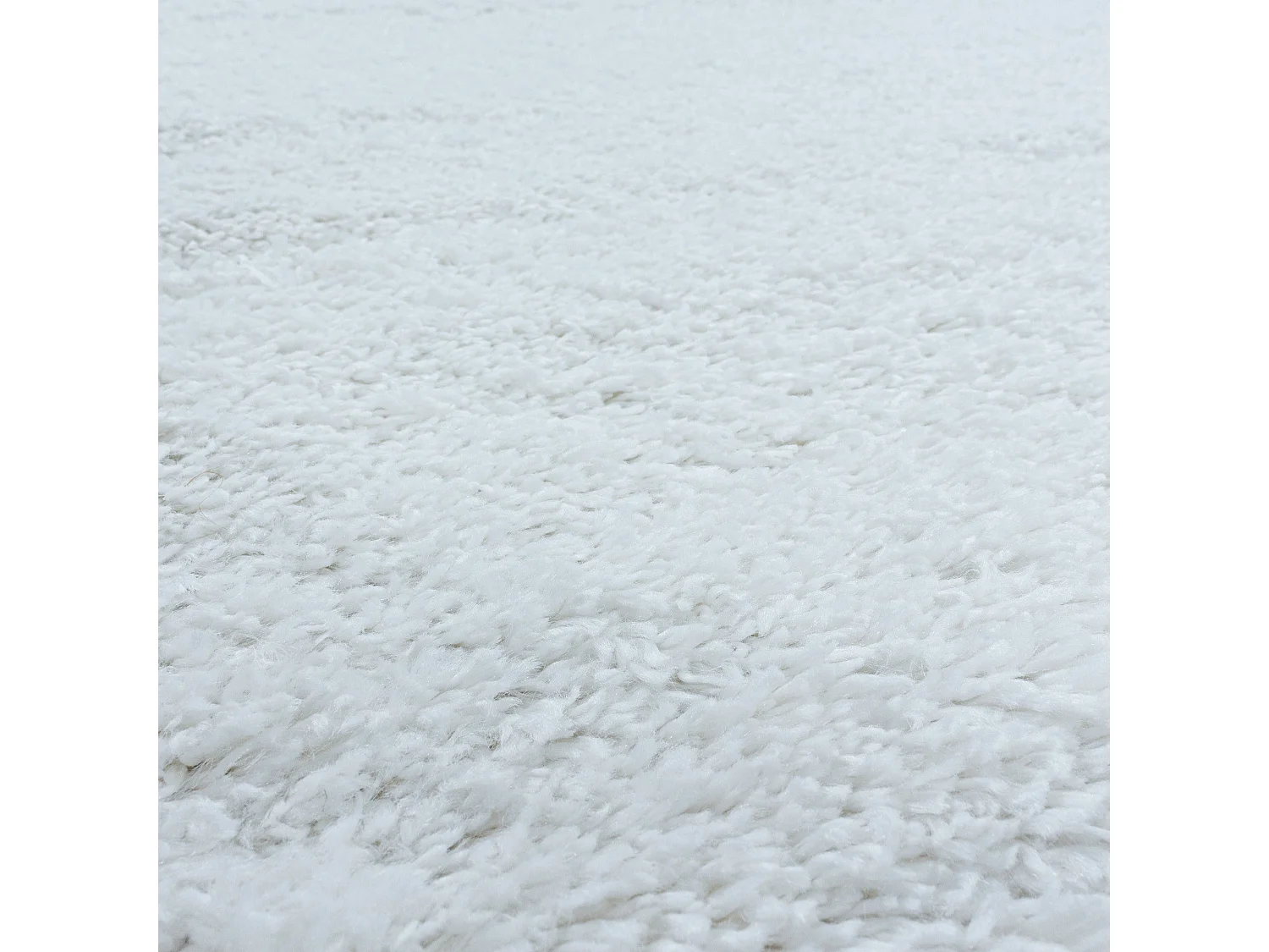 MOELLEUX - Tapis cosy à poils longs - Blanc 140 x 200 cm
