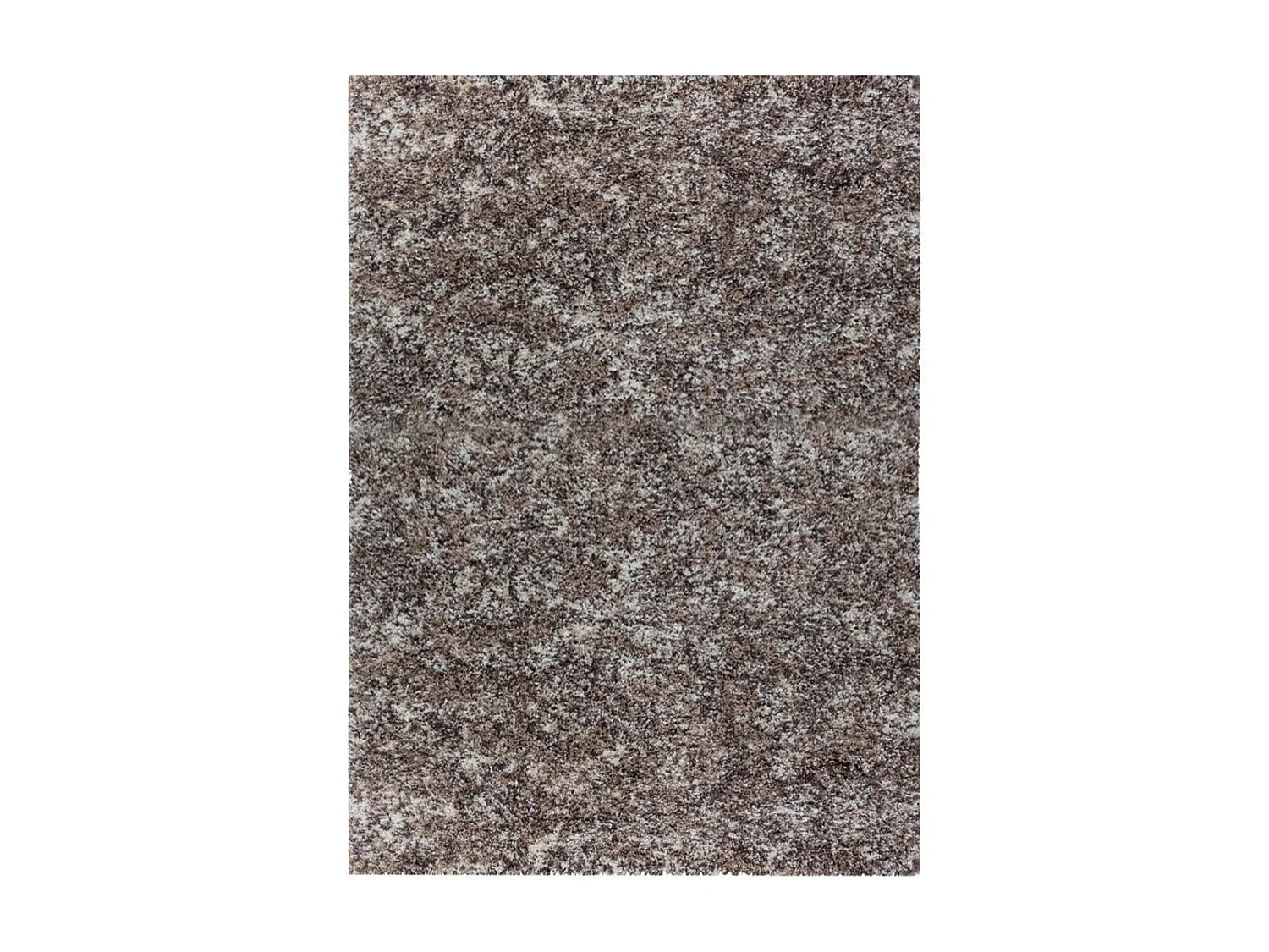 COSY - Tapis à poils longs 30mm - Beige et Blanc 160 x 230 cm