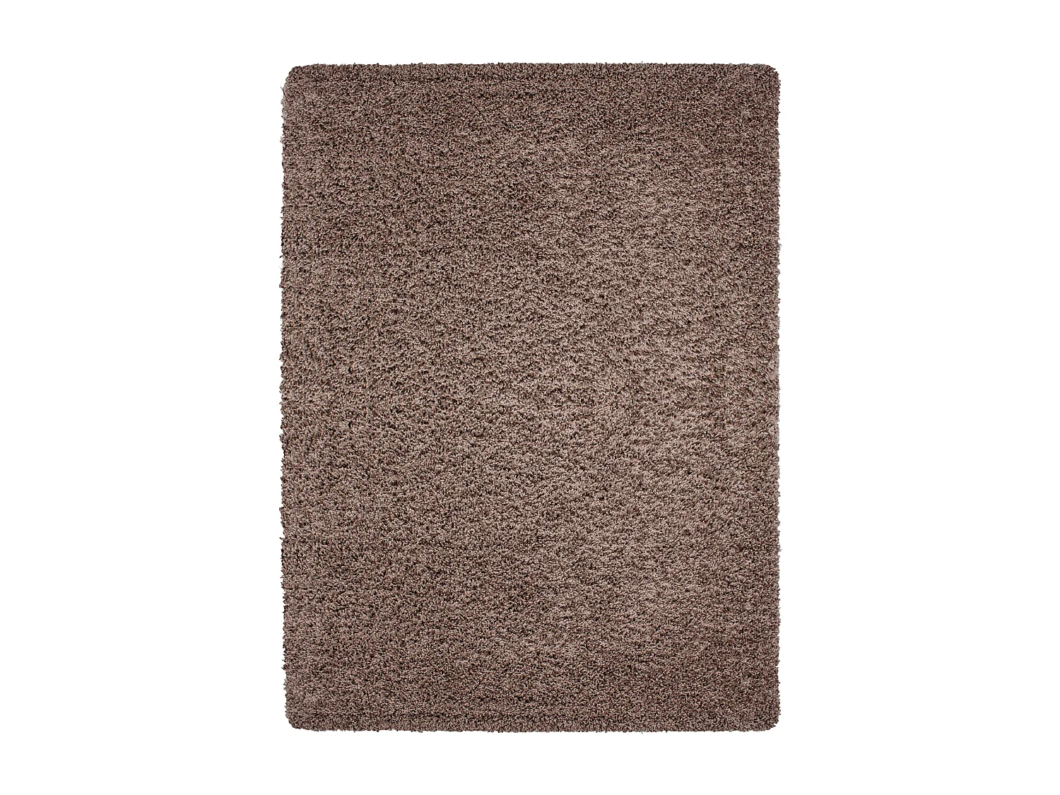 SHAGGY - Tapis Uni à poils longs - Café 080 x 150 cm