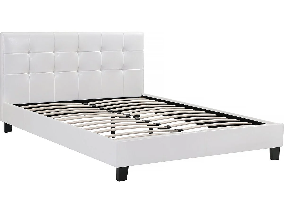 Cama "Julia" color Blanco - 160 x 200 cm