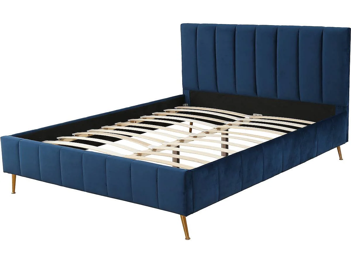 Lit "Melissa" - 180 x 200 cm - Bleu foncé