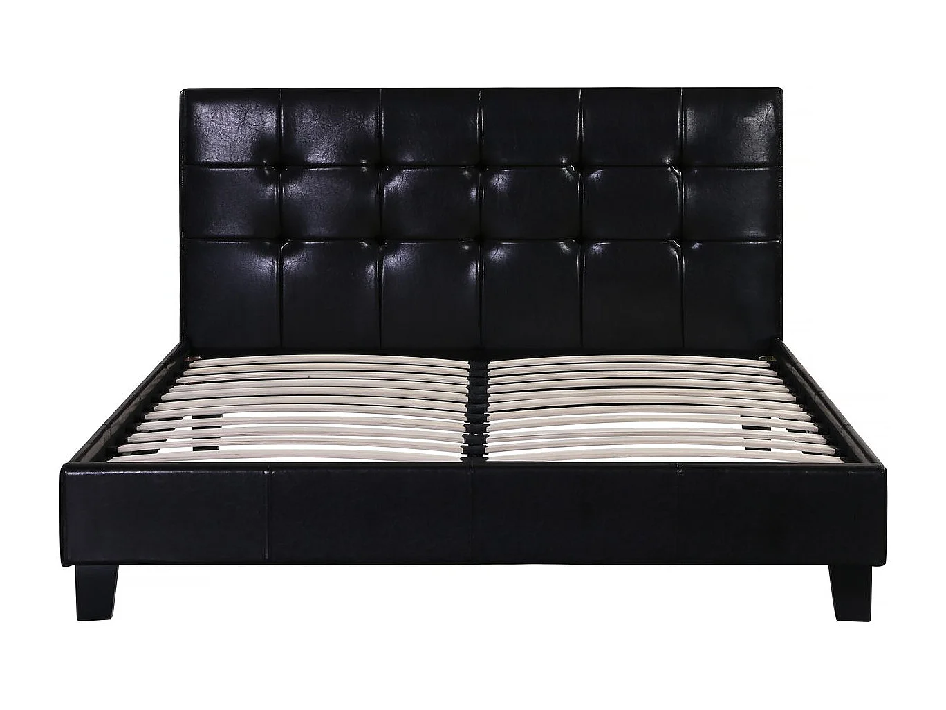 Letto JULIA - 140 x 190 cm - Nero