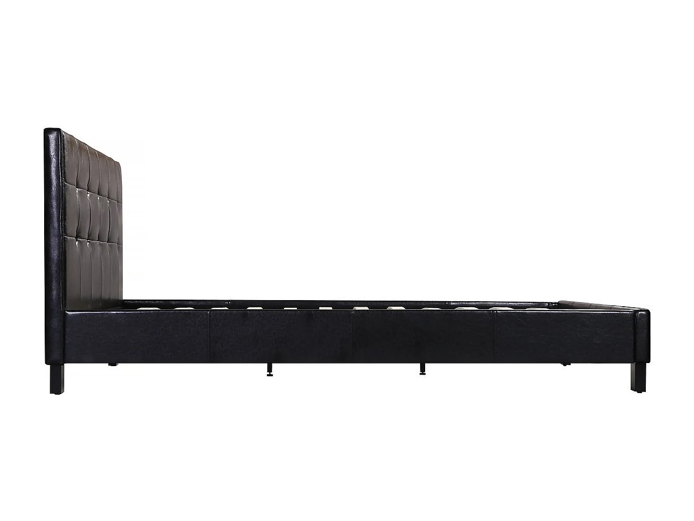 Letto JULIA - 140 x 190 cm - Nero