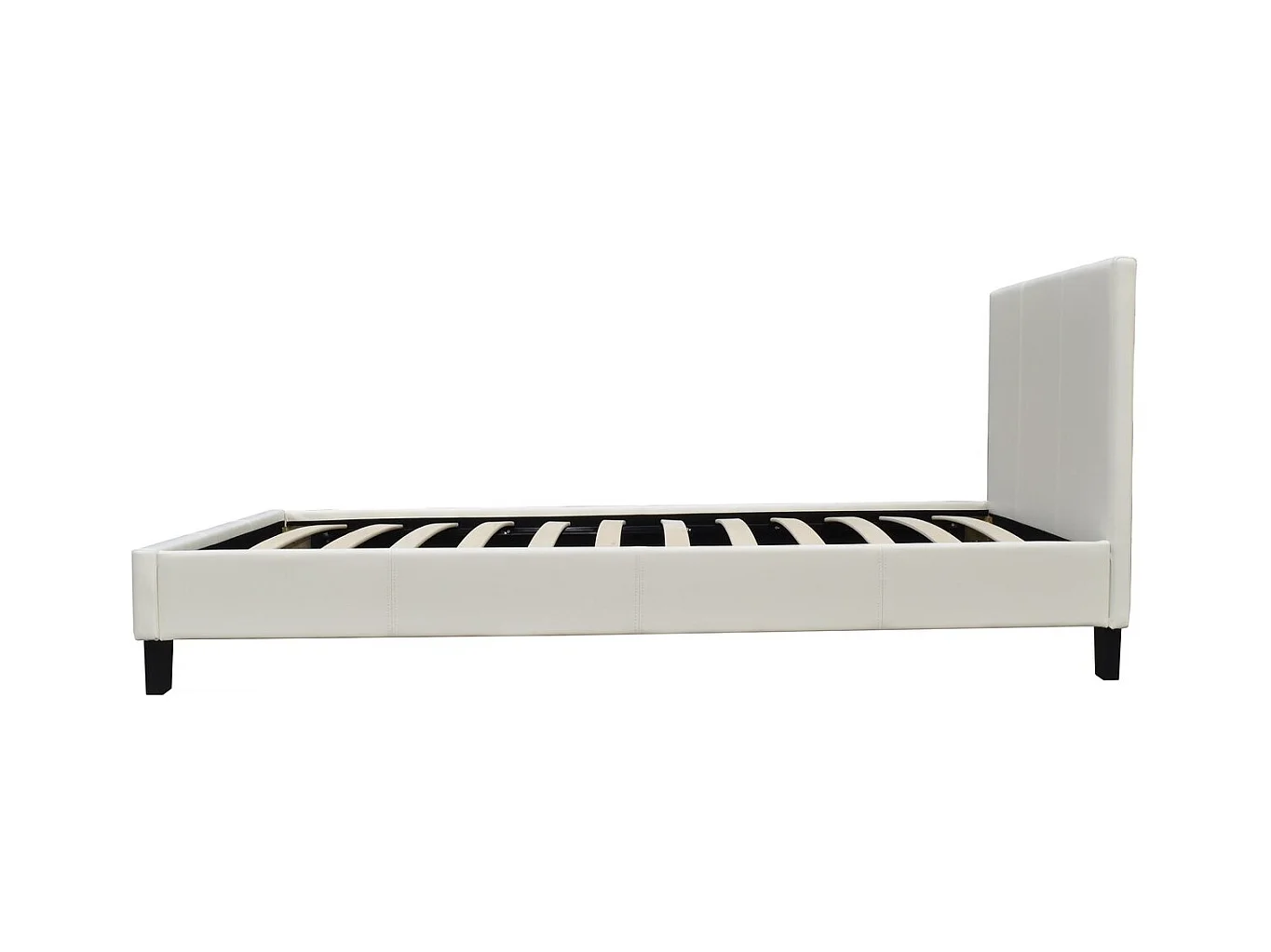 Cama "Lina" 90 x 190 cm - Beige