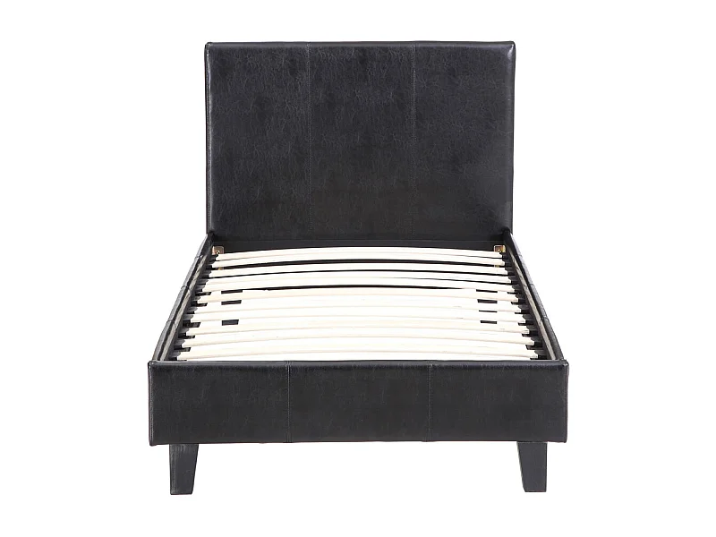 Einzelbett "Lina" - 90 x 190 cm - Schwarz