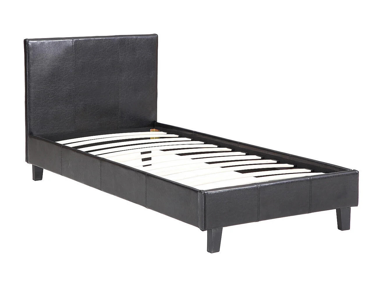 Lit "Lina" - 90 x 190 cm - Noir