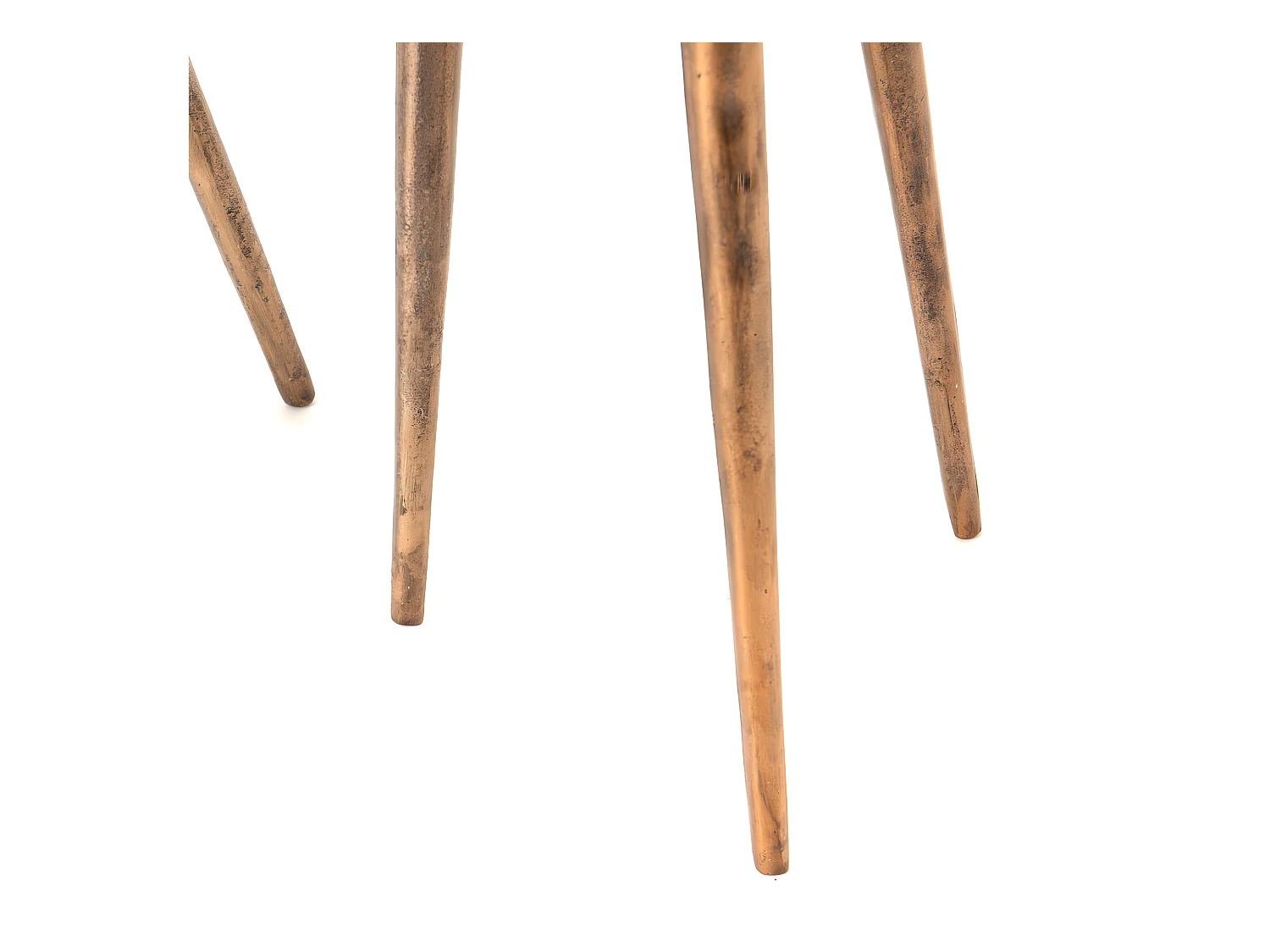 Set de 2 Tables basses Nénuphar or