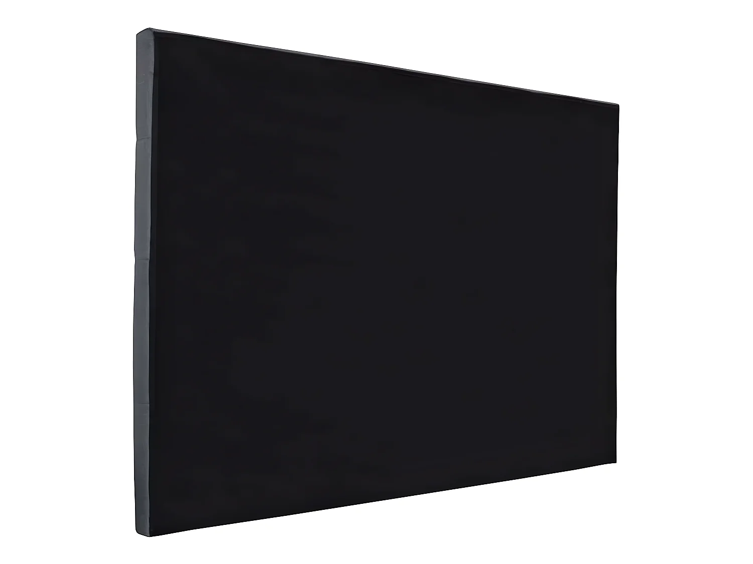 Cabecero de cama acolchado  180 cm "DÉCO" en tela - Gris claro