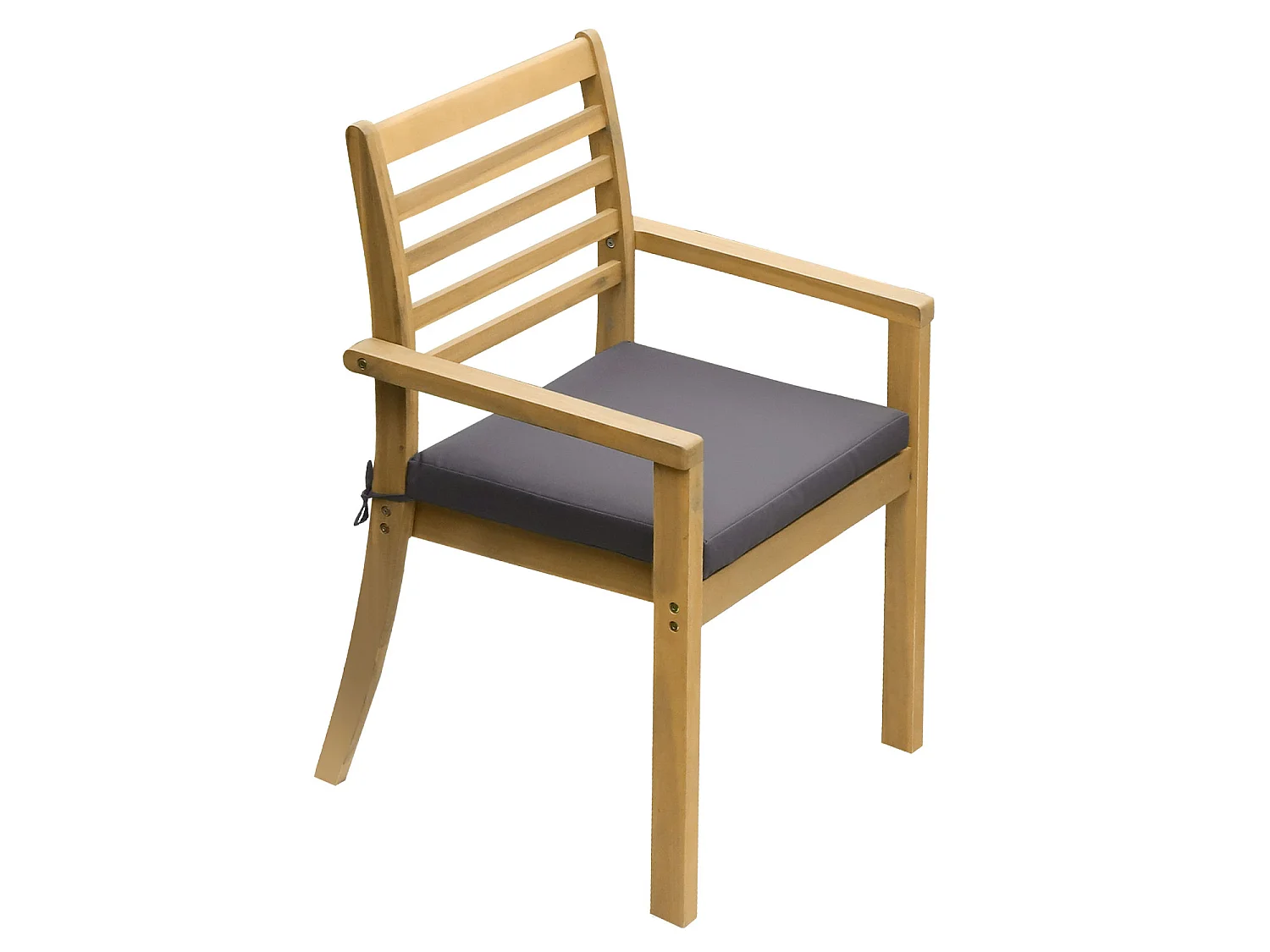 Acacia SIMILAN tuinset 6 zits - grijze kussens