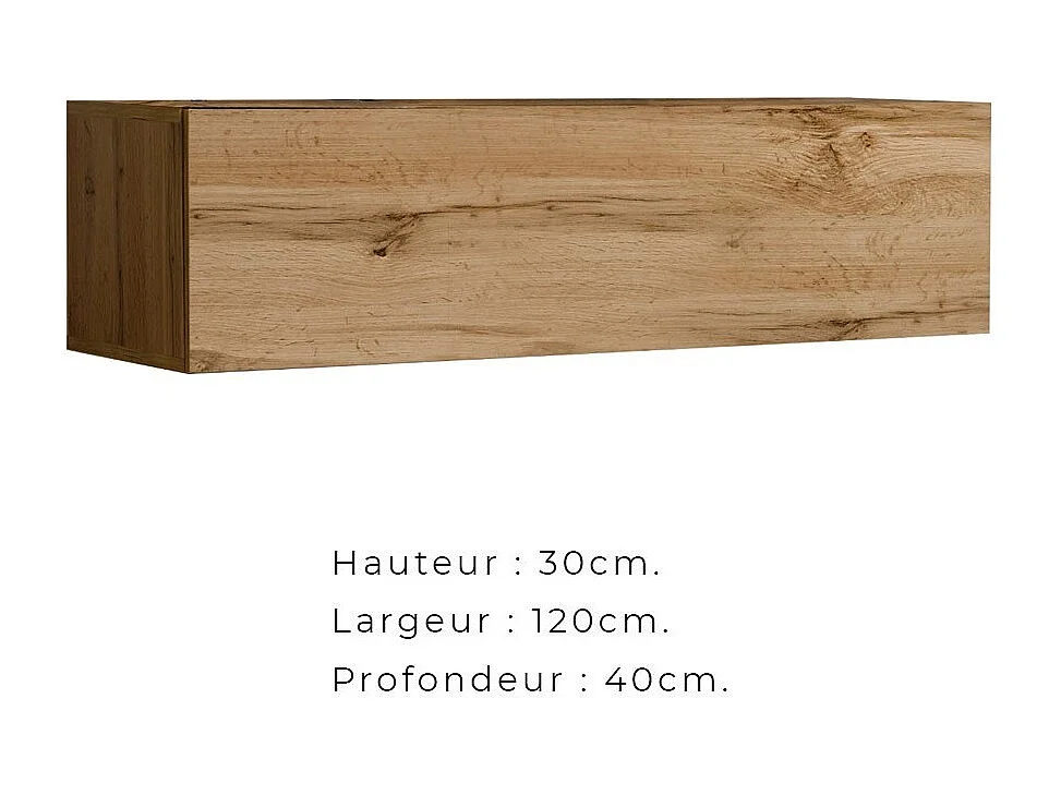 Woonkamer meubelset collectie SWITCH II design, in grijs en Wotan eiken kleur.