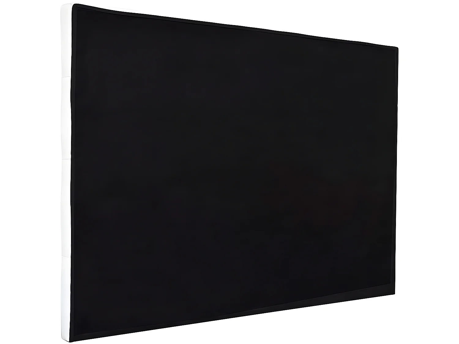 Tête de lit capitonnée "Déco" - 169 cm - Blanc - En PVC