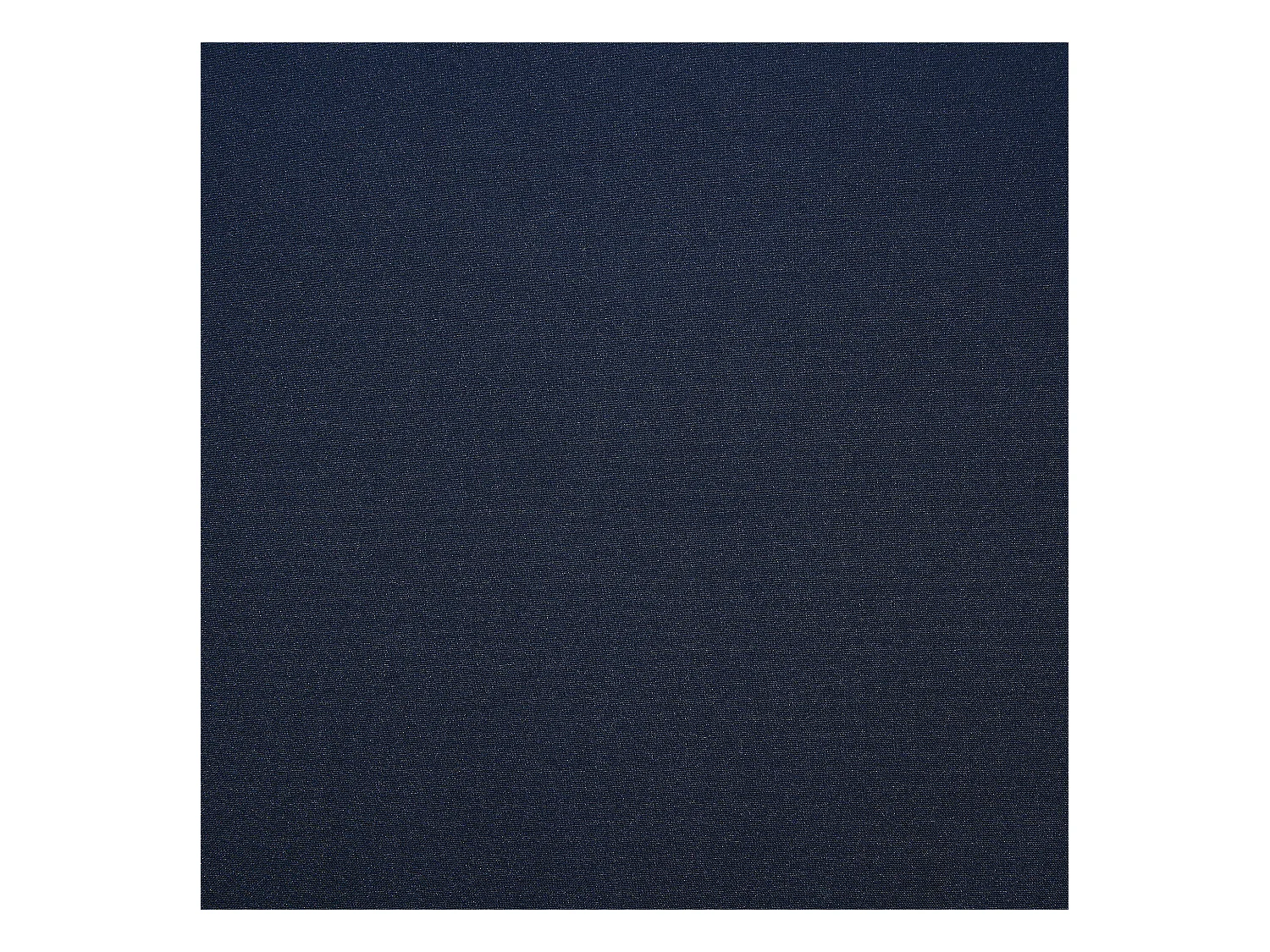 Rustikalischer Gartenstuhl Akazienholz weiß Sitzkissen in Marineblau Baltic