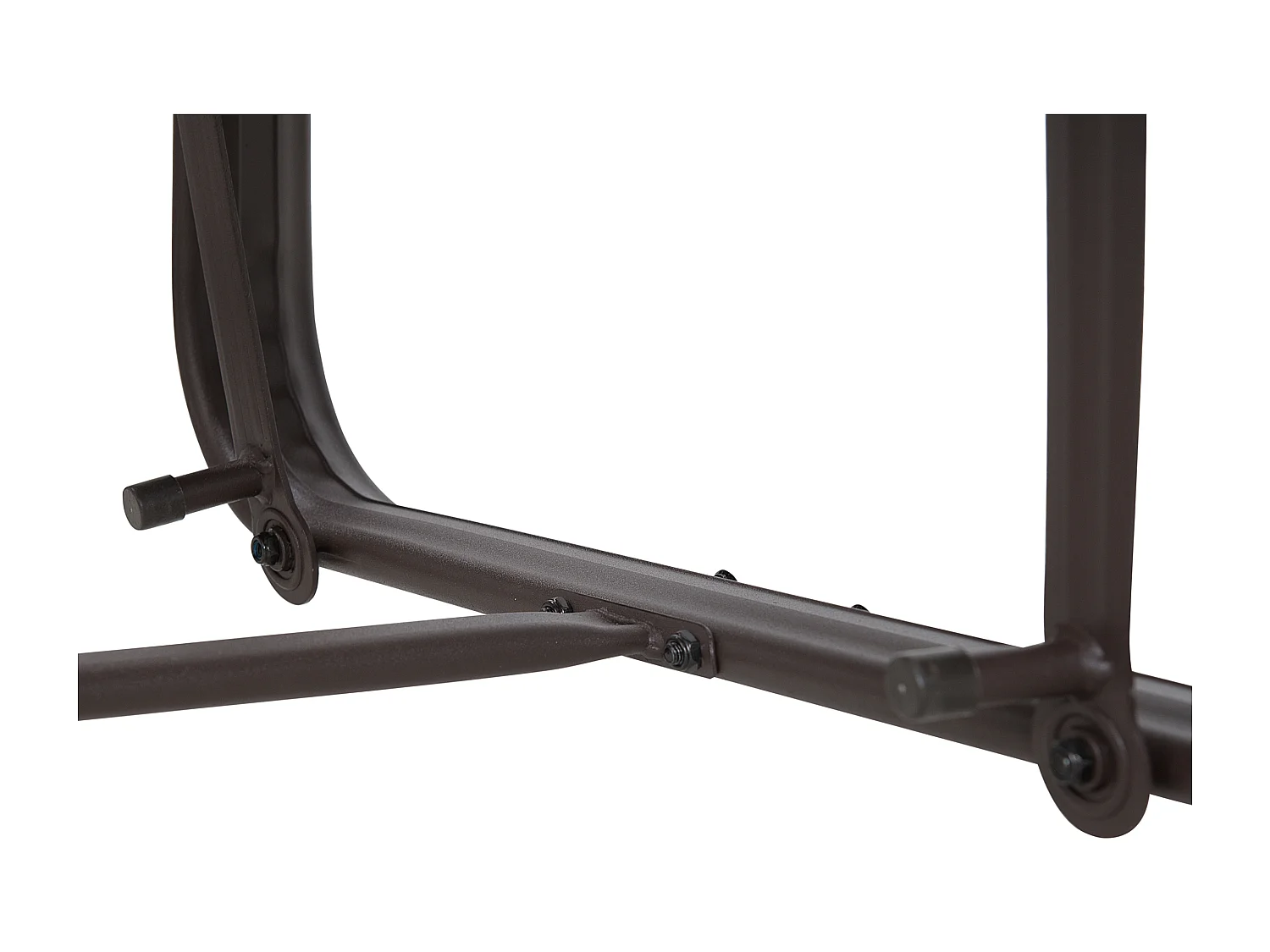 Krzesło ogrodowe BORGIO Metal Brązowy/ szary