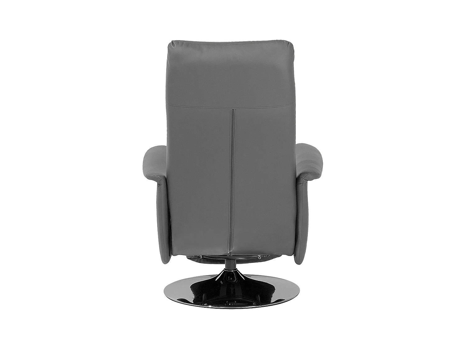 Rozkładany fotel PRIME Ekoskóra Szary