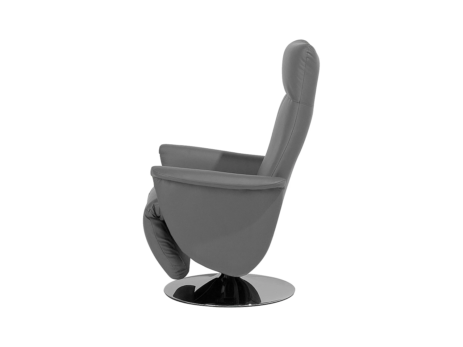 Sedia reclinabile PRIME Pelle sintetica Grigio