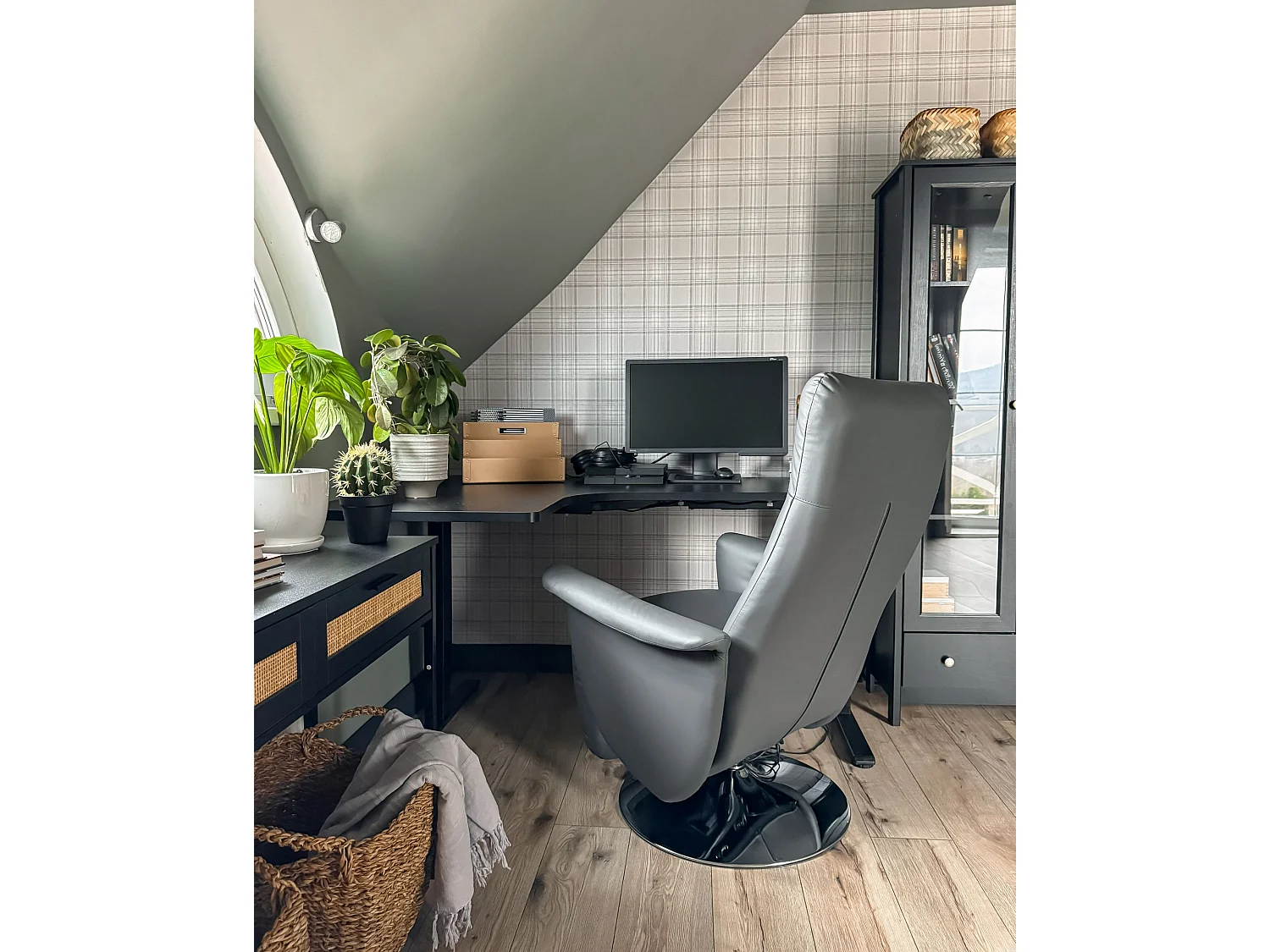 Relaxfauteuil PRIME Kunstleer Grijs