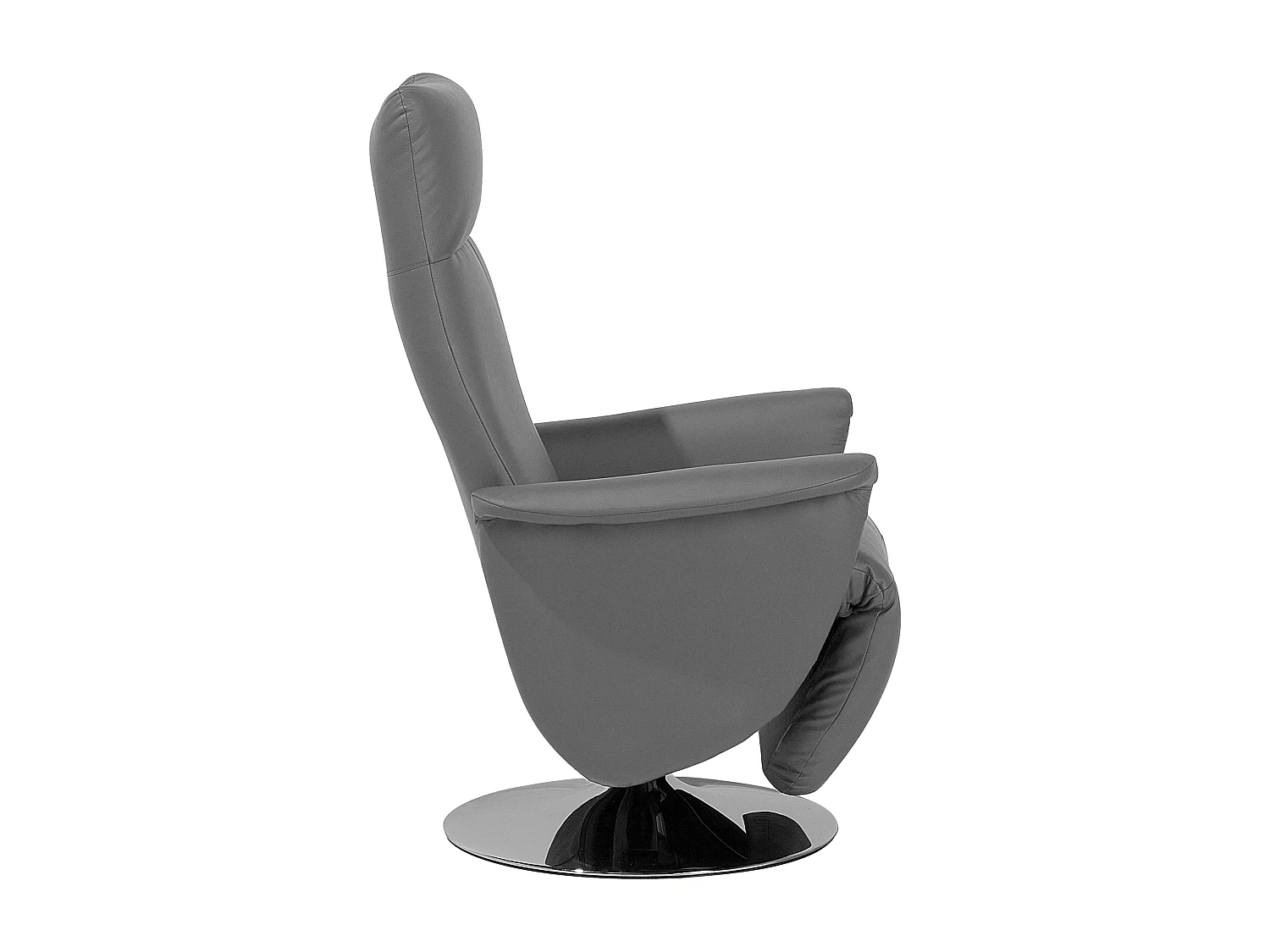 Relaxfauteuil PRIME Kunstleer Grijs