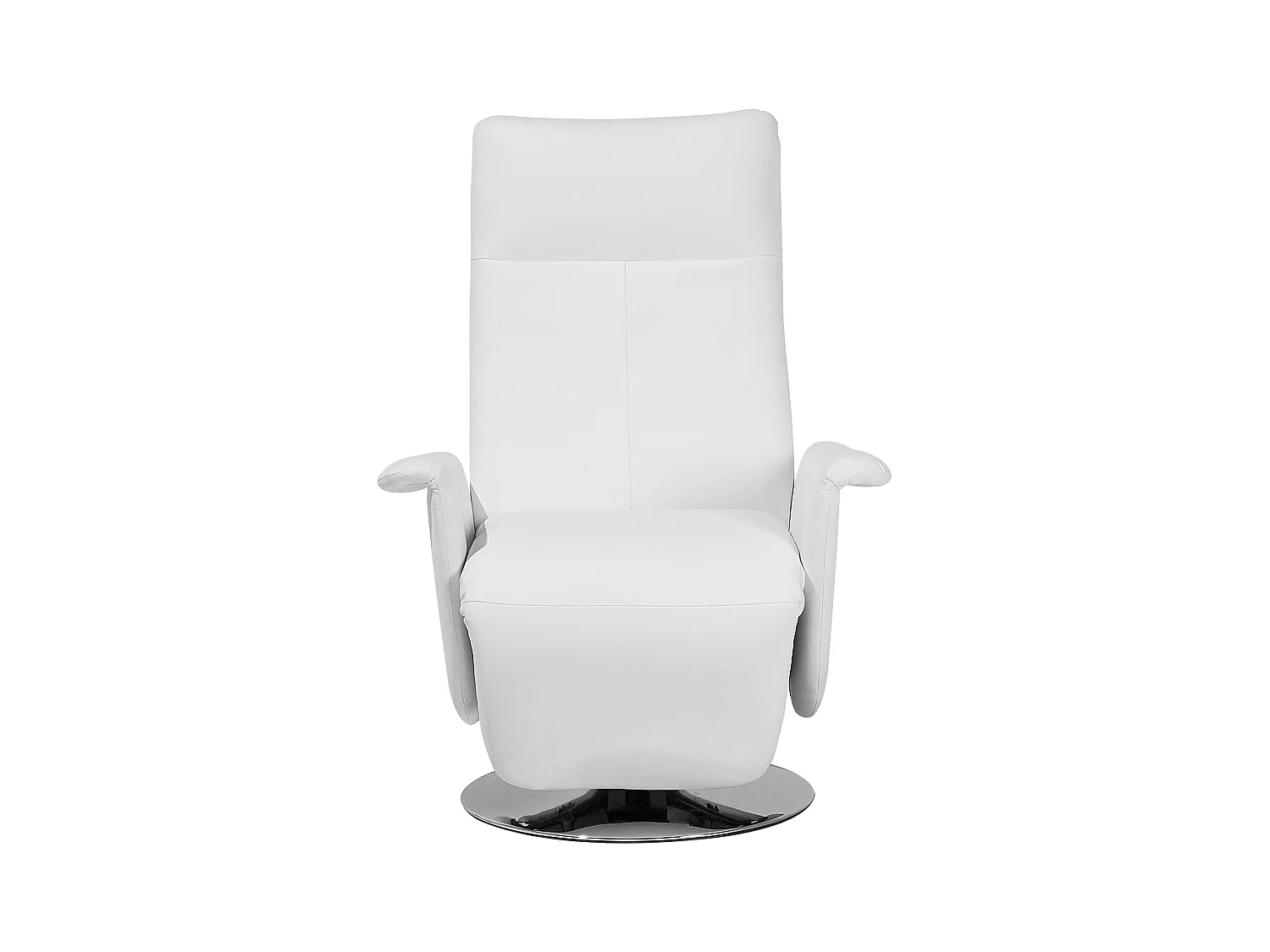 Sillón reclinable PRIME Piel sintética Blanco