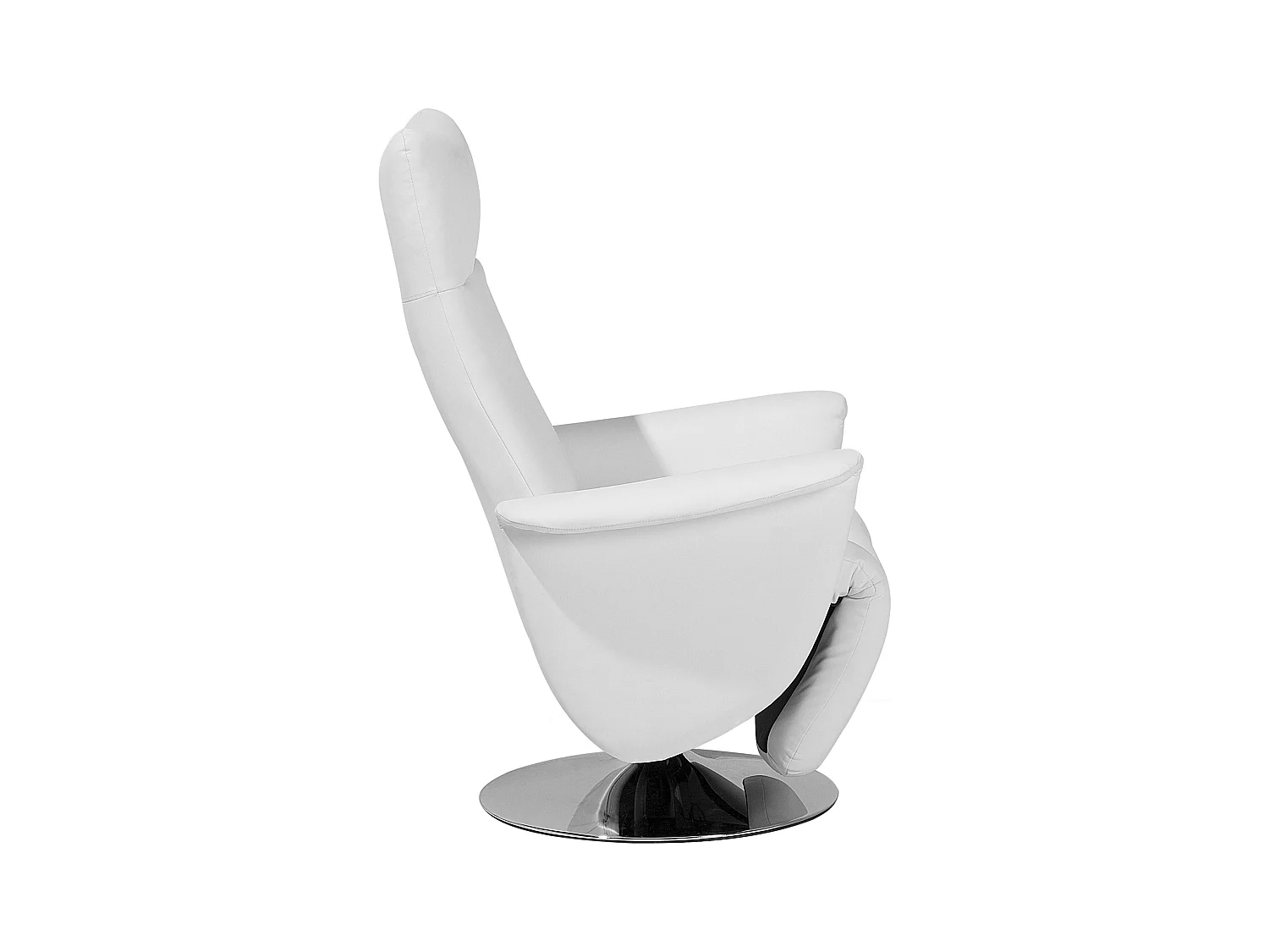 Sillón reclinable PRIME Piel sintética Blanco