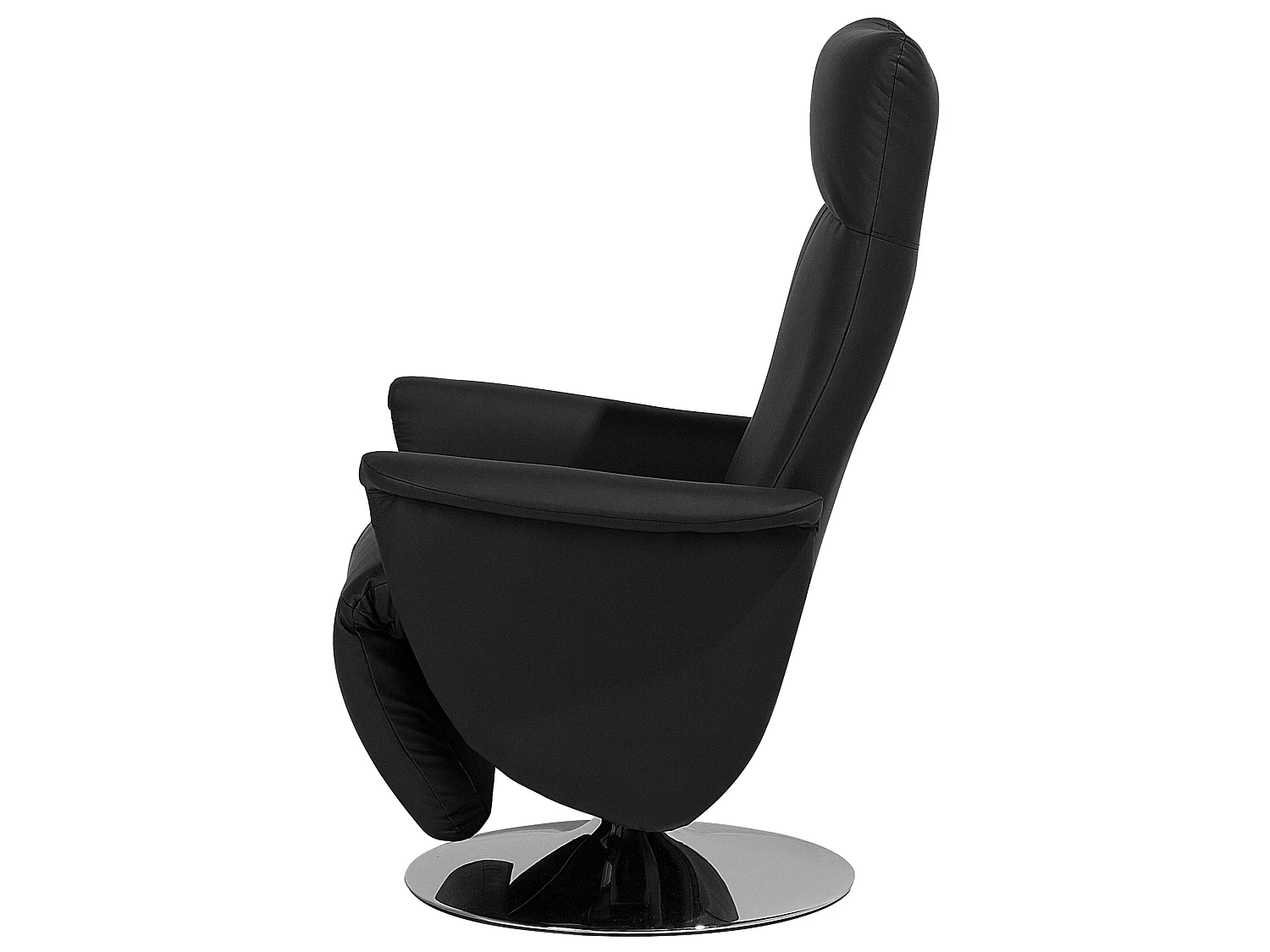 Relaxfauteuil PRIME Kunstleer Zwart
