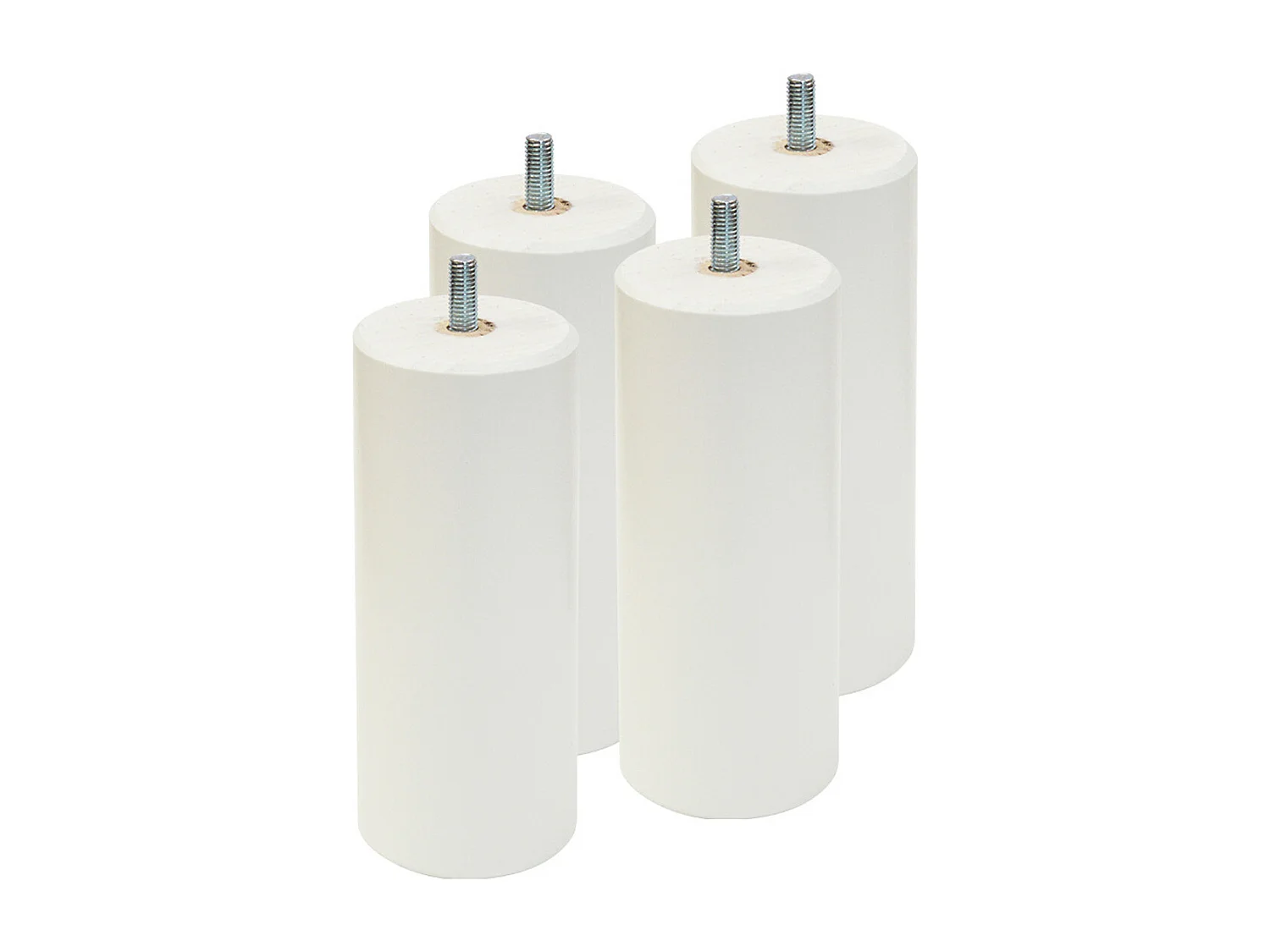 TAPIKIT - Sommier Tapissier Démontable 2x20 Lattes 160x200cm Lin + Pieds Blancs 15cm