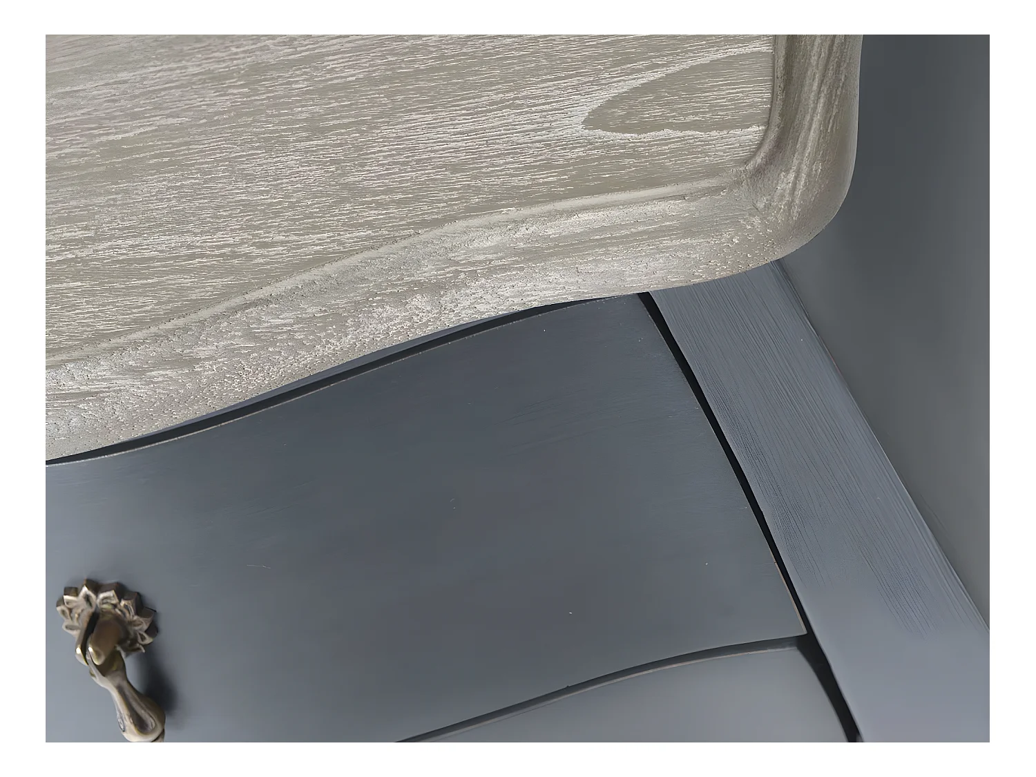 Commode 3 tiroirs Murano céleste