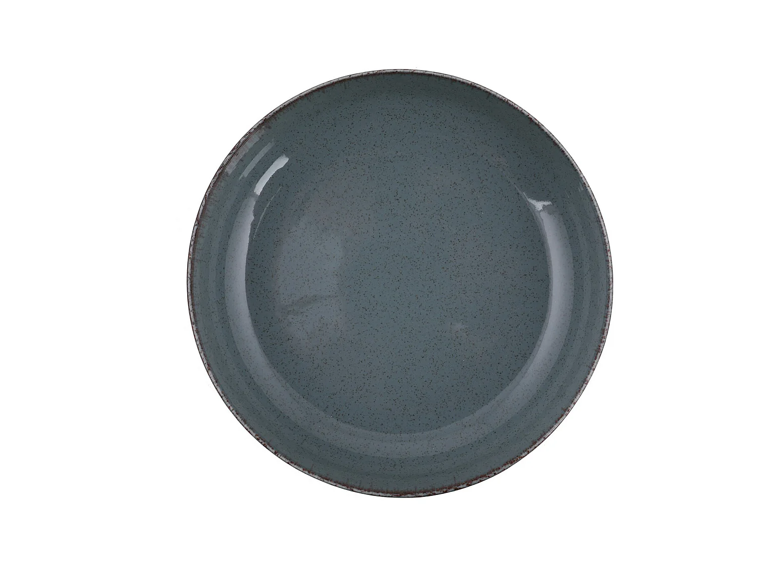 Servies van porselein 18 stuks - Blauw - SANCHA