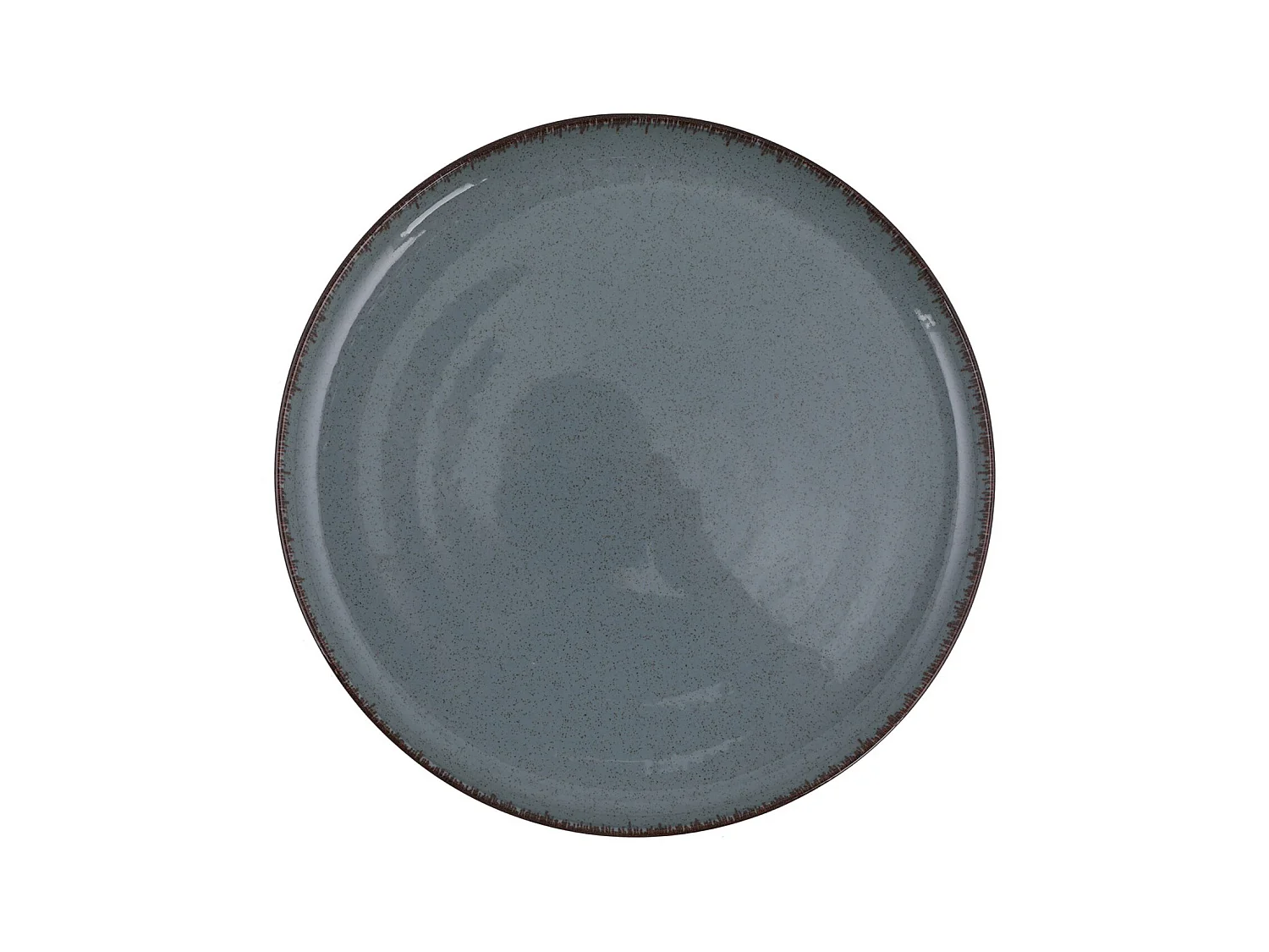 Servies van porselein 18 stuks - Blauw - SANCHA