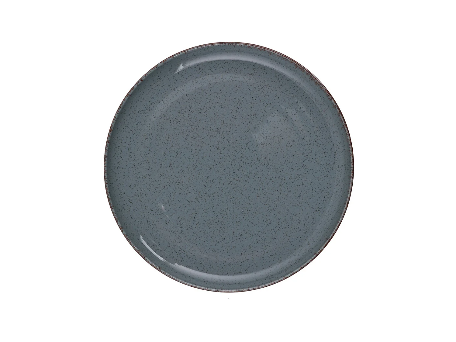 Servies van porselein 18 stuks - Blauw - SANCHA