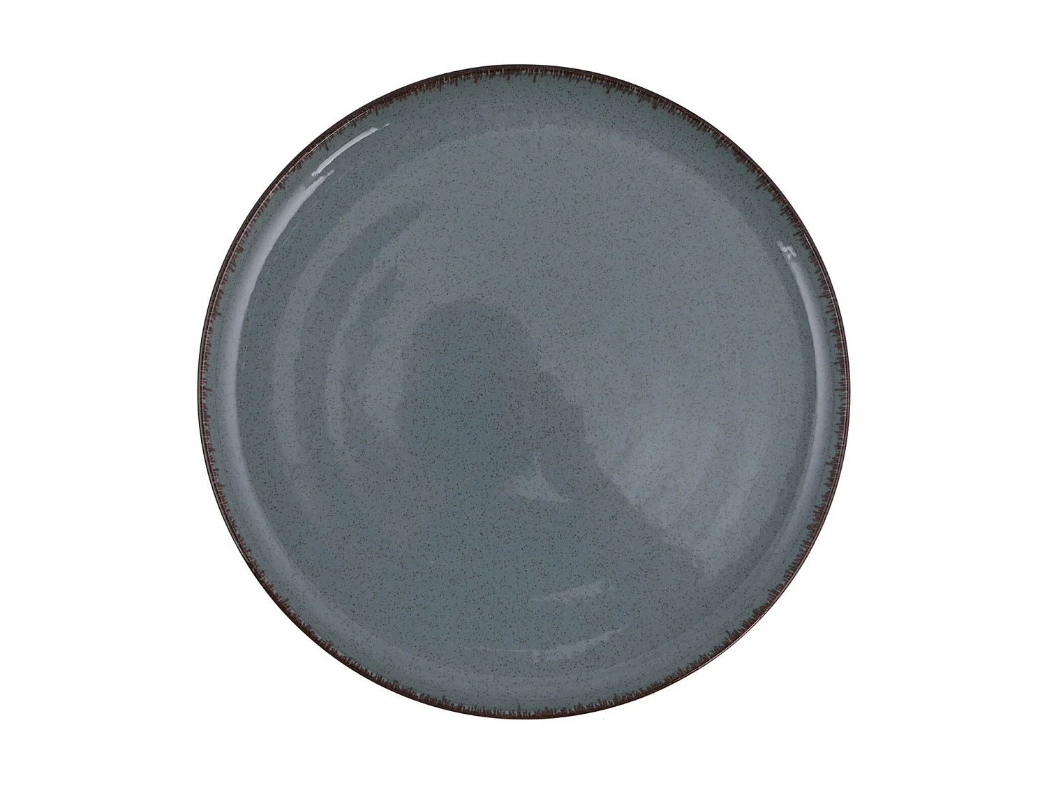 Servies van porselein 18 stuks - Blauw - SANCHA