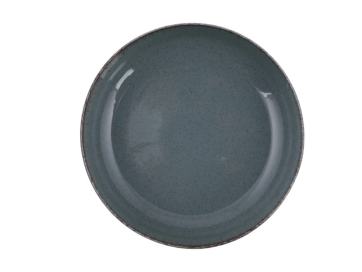 Servies van porselein 18 stuks - Blauw - SANCHA