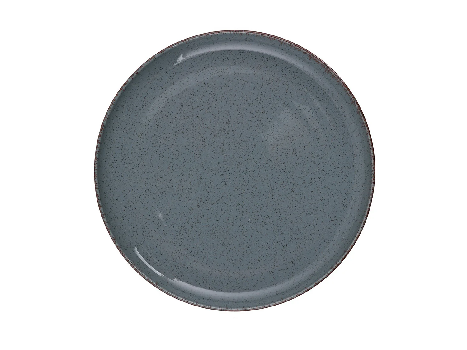 Servies van porselein 18 stuks - Blauw - SANCHA