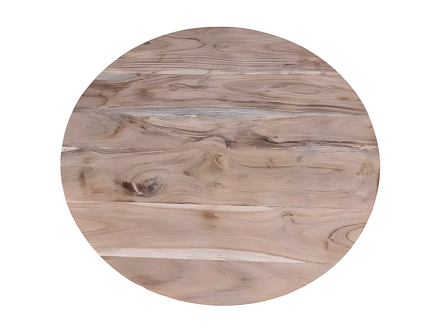 Set mit 2 Satztischen aus Mangoholz