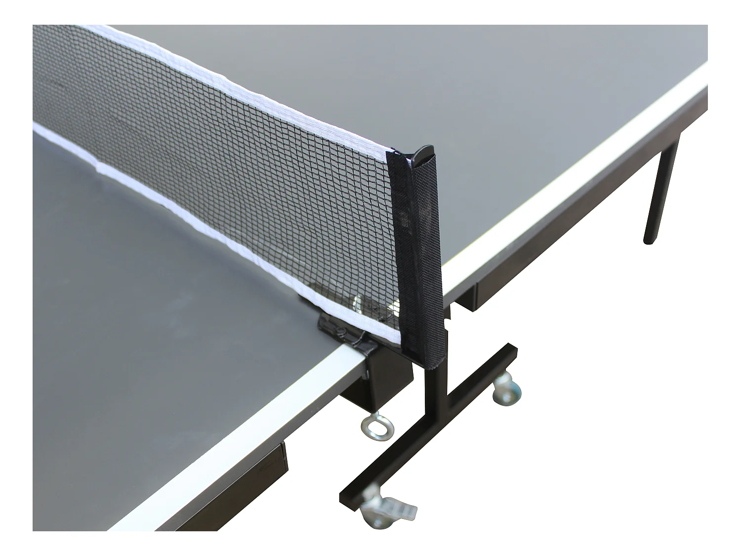 Table de ping-pong pliable à roulettes pour extérieur avec accessoires - L274 x P152.5 x H76 cm - JORDIE
