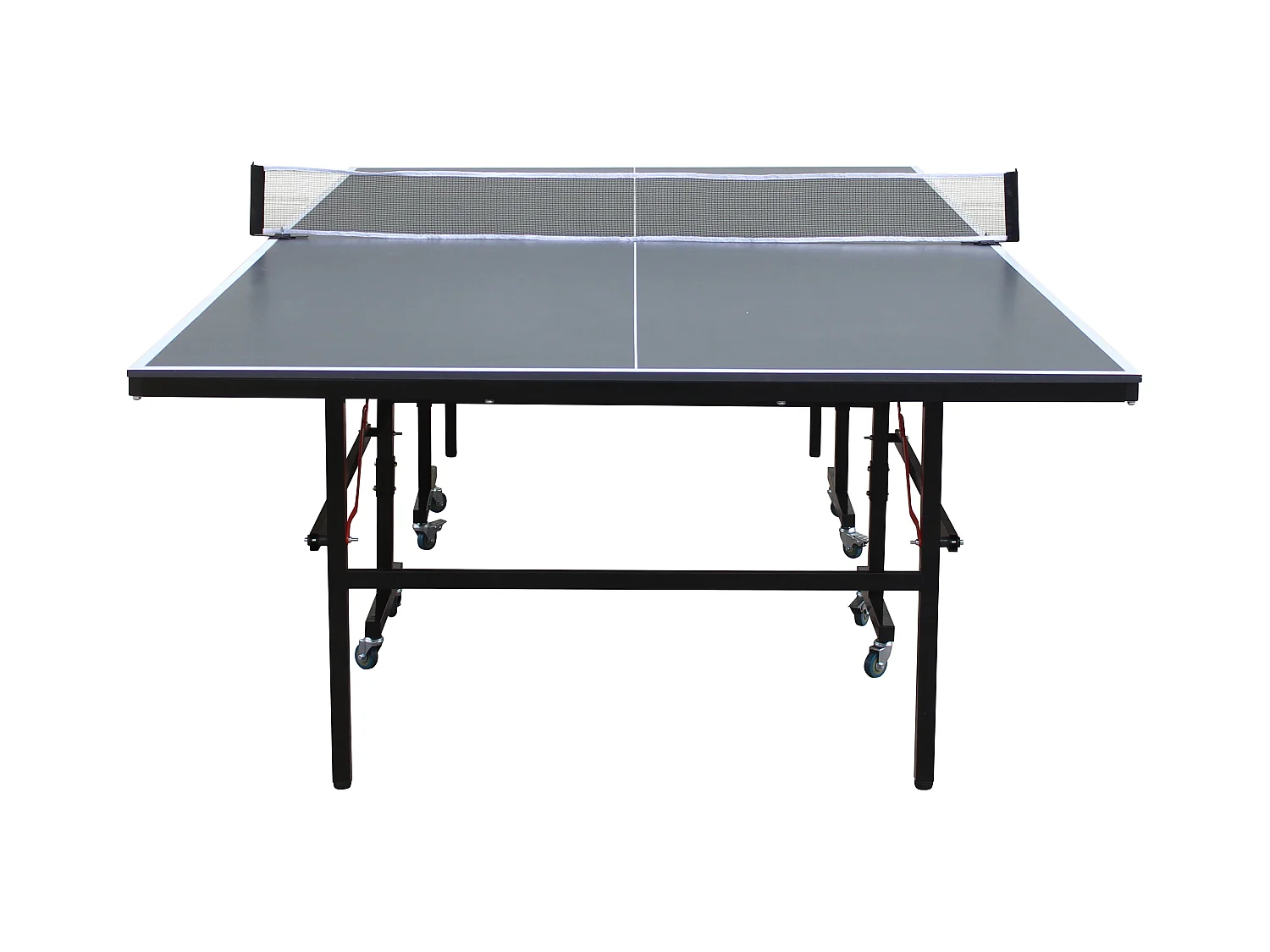Table de ping-pong pliable à roulettes pour extérieur avec accessoires - L274 x P152.5 x H76 cm - JORDIE