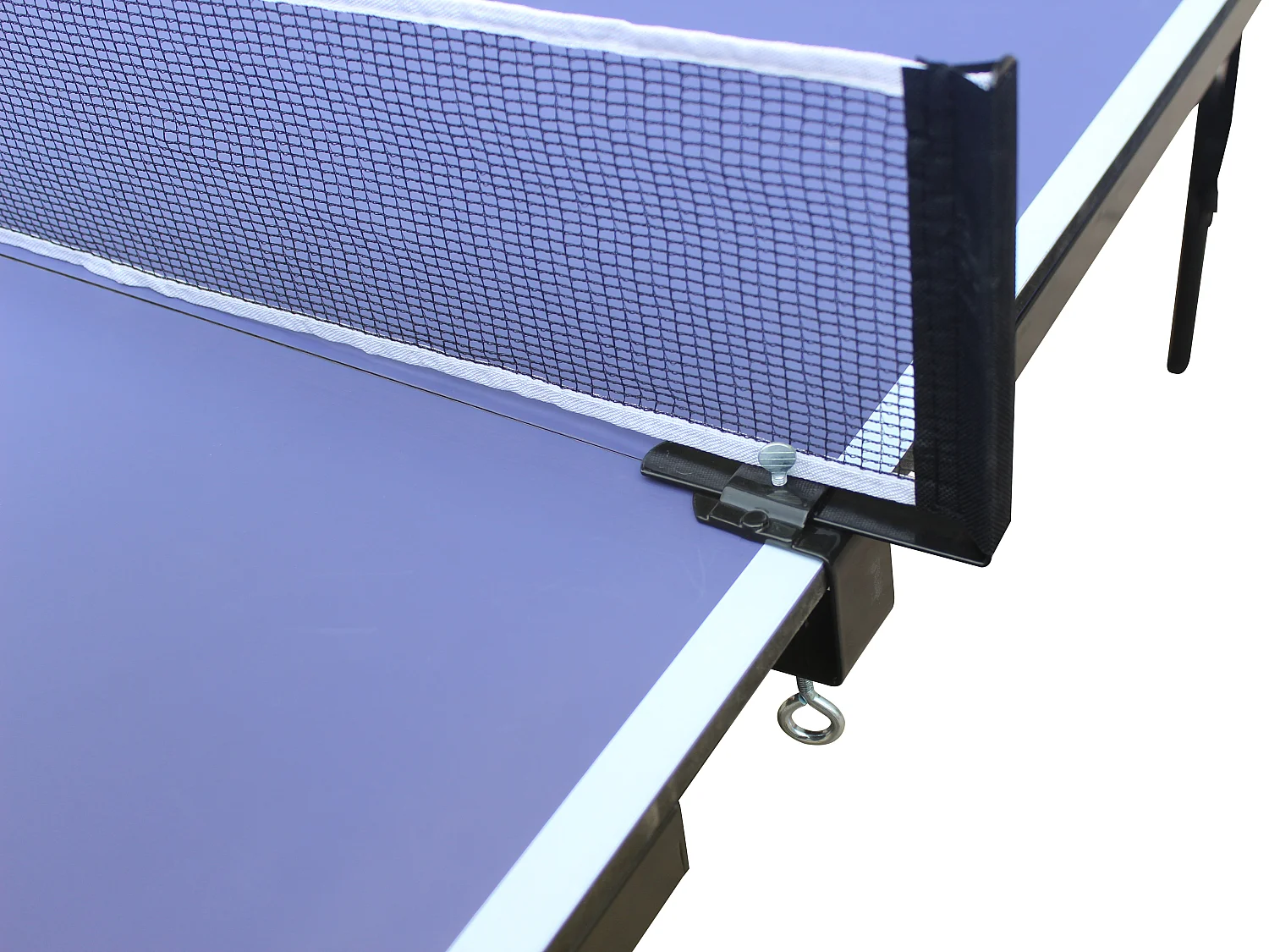 Tavolo da ping pong pieghevole a rotelle, per interno con accessori L274 x P152,5 x H76 cm - GARRY