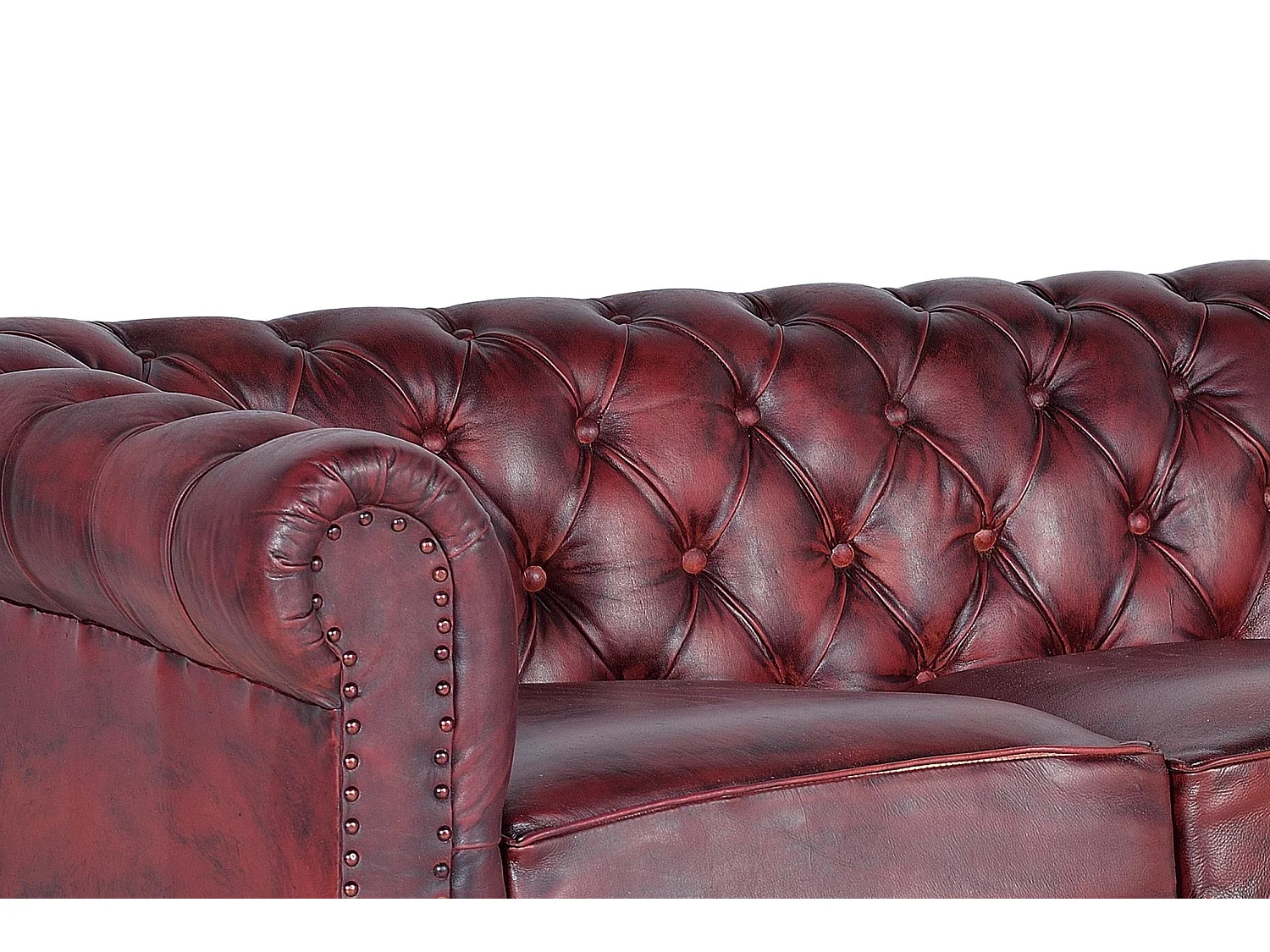 SILLON CHESTER 3 PLAZAS Marrón.Giner y Colomer 72x86x200