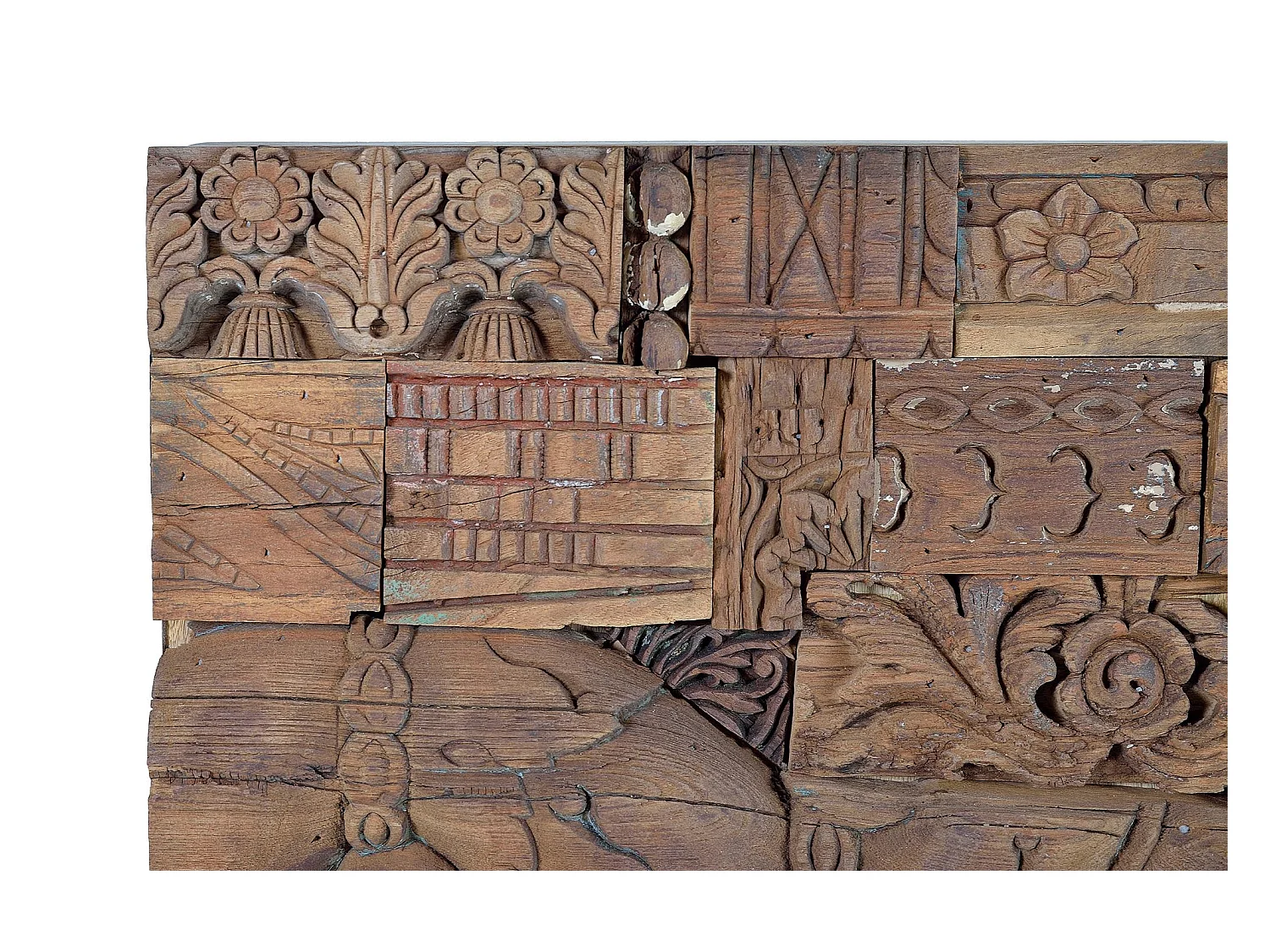 Sideboard aus recyceltem Mangoholz