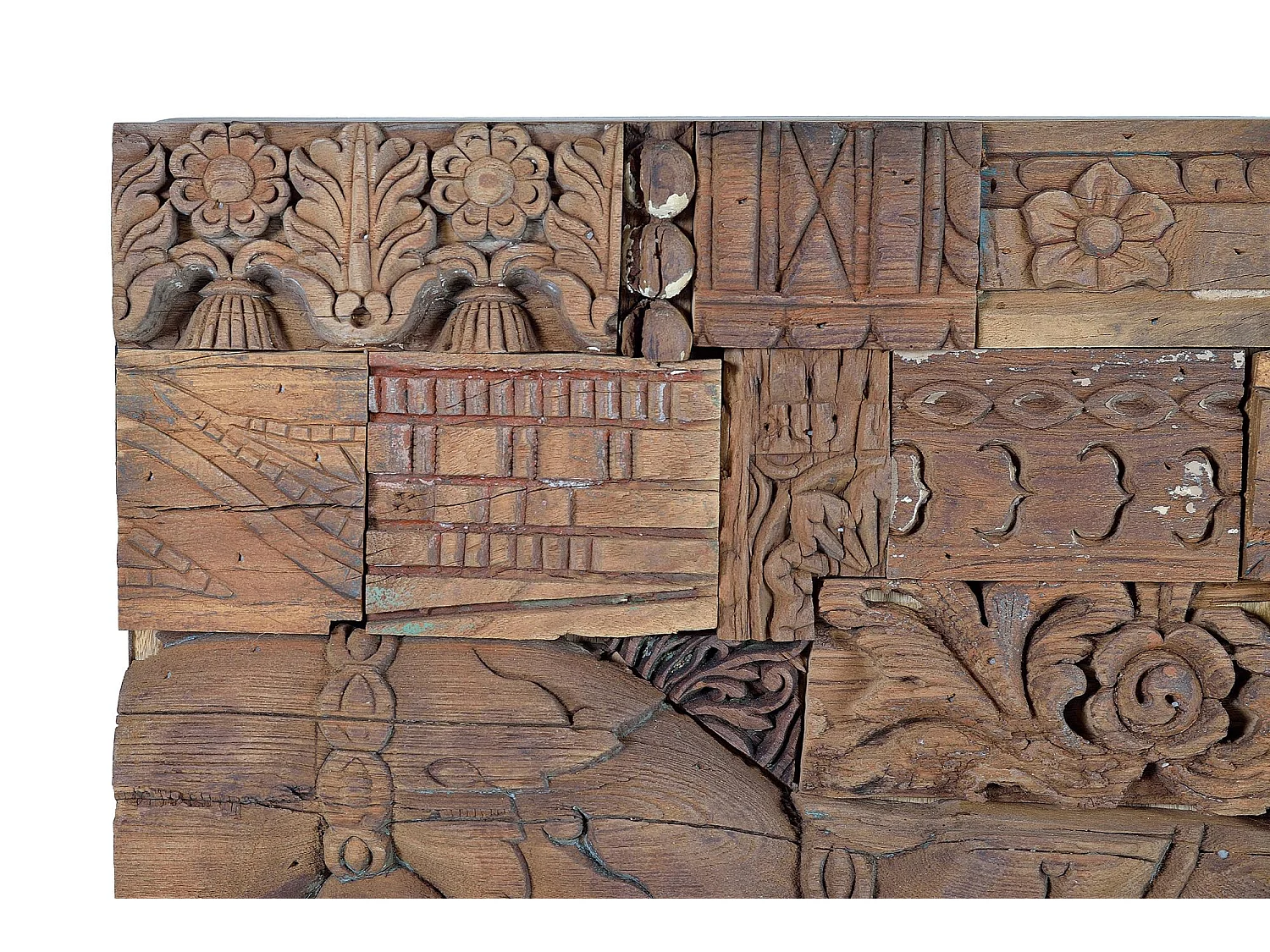 Sideboard aus recyceltem Mangoholz