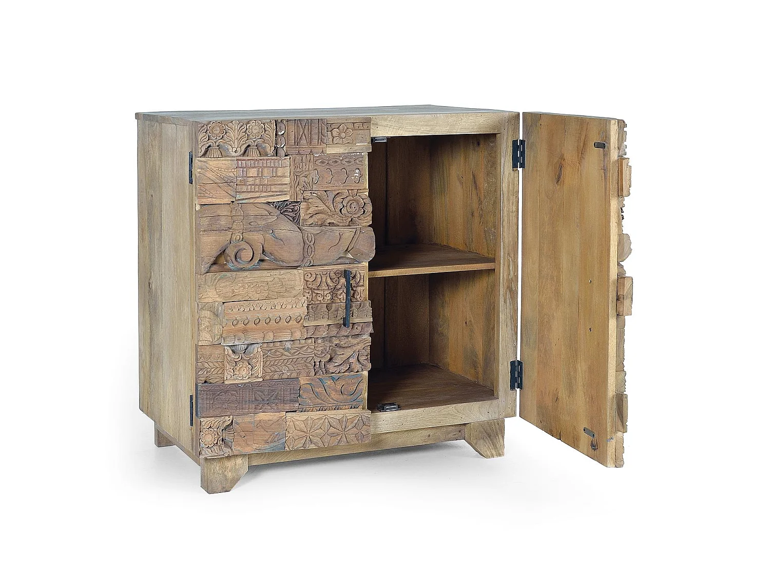 Sideboard aus recyceltem Mangoholz