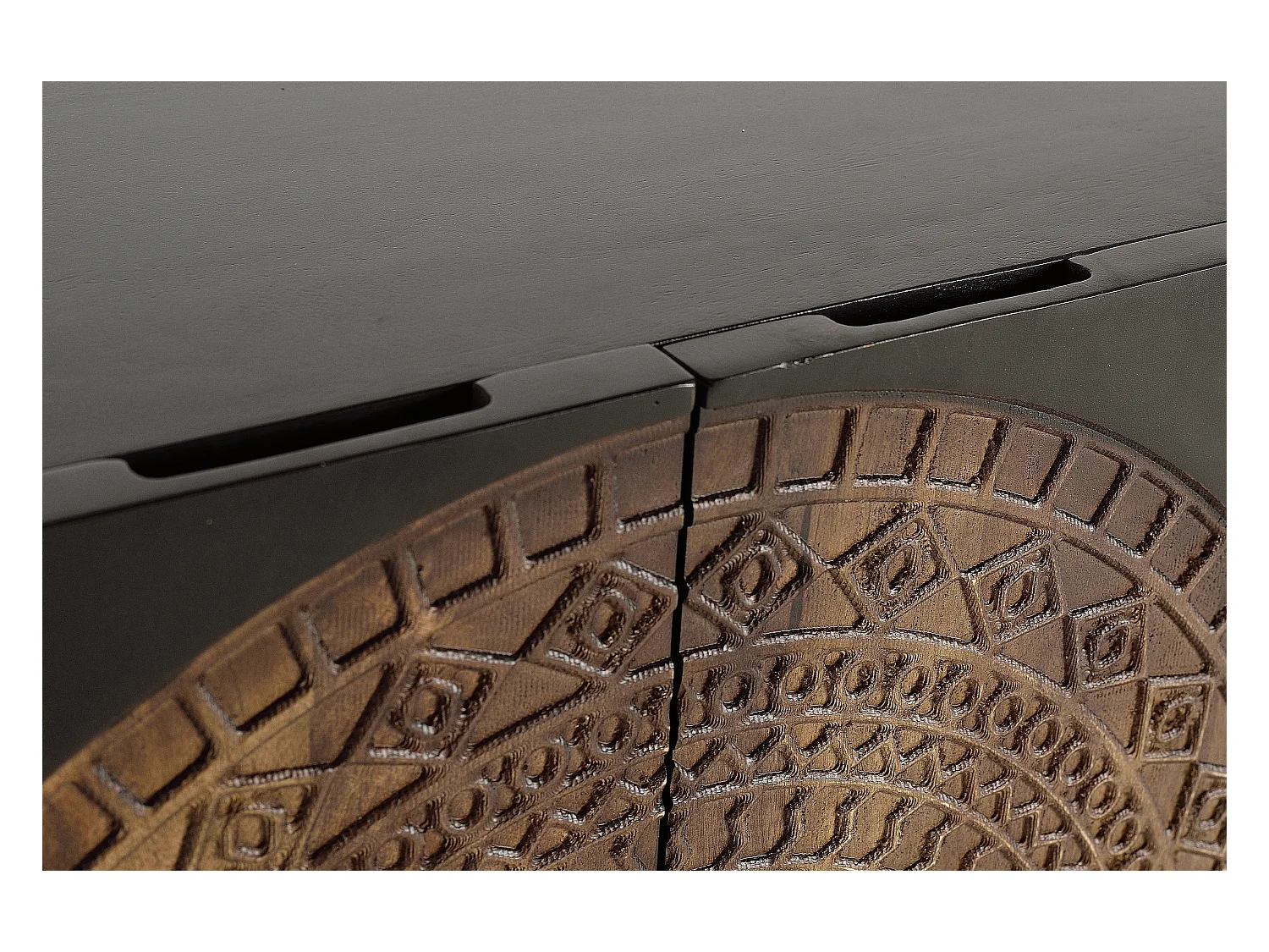 mesa centro set 2 56x55x55 cm