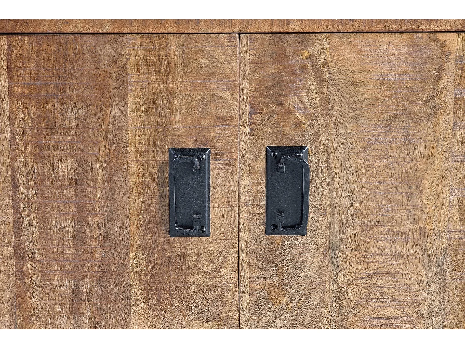 Buffet en bois de  manguier et métal