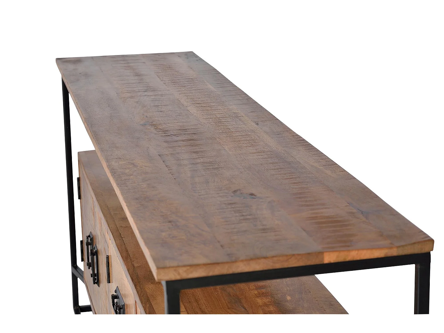 Buffet in manguier en metalen hout
