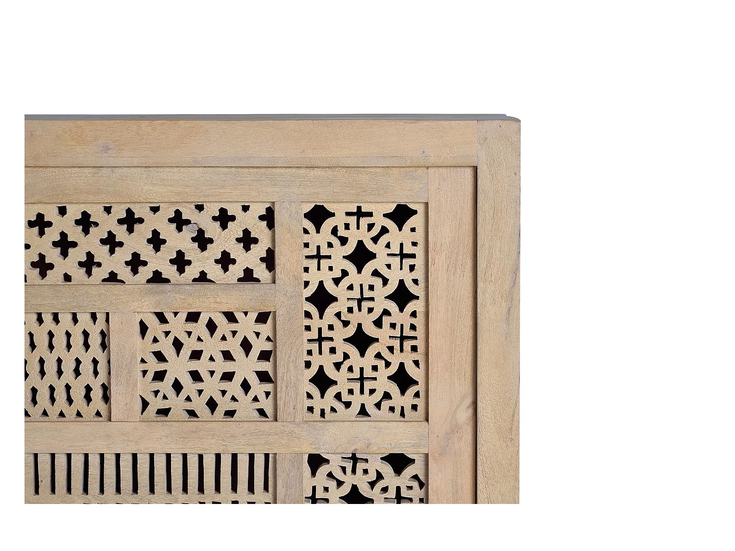 Buffet en bois manguier et métal