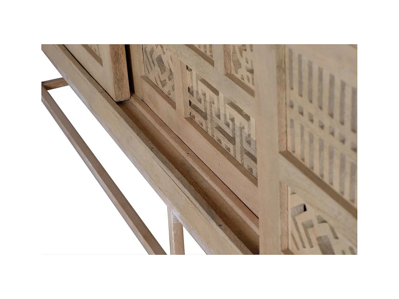 Buffet en bois manguier et métal